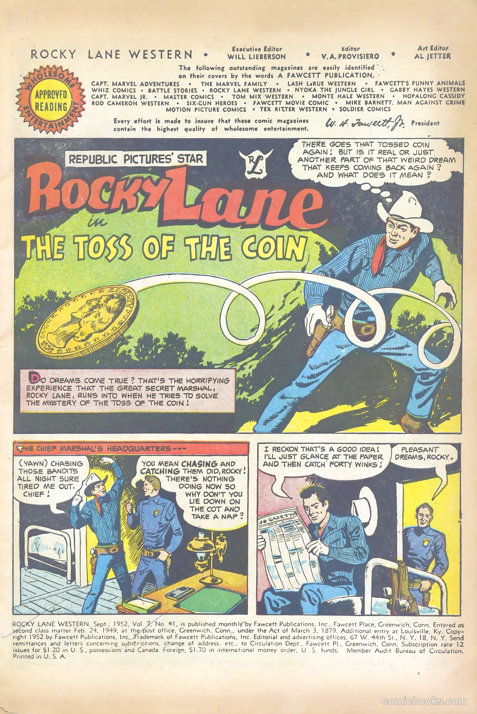 Rocky Lane Western #41 — page 3 of 36