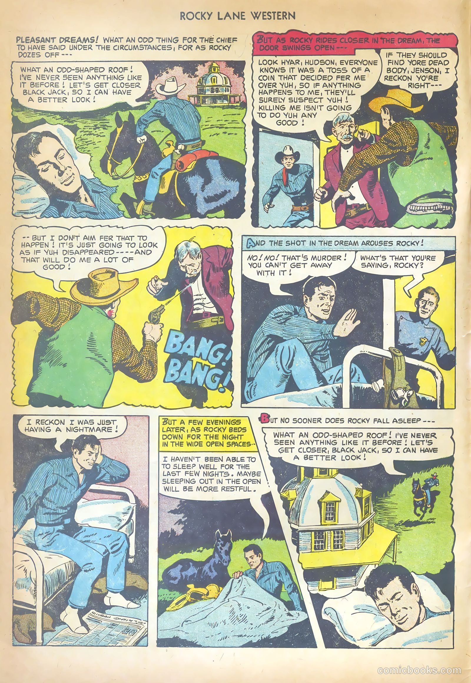 Rocky Lane Western #41 — page 4 of 36