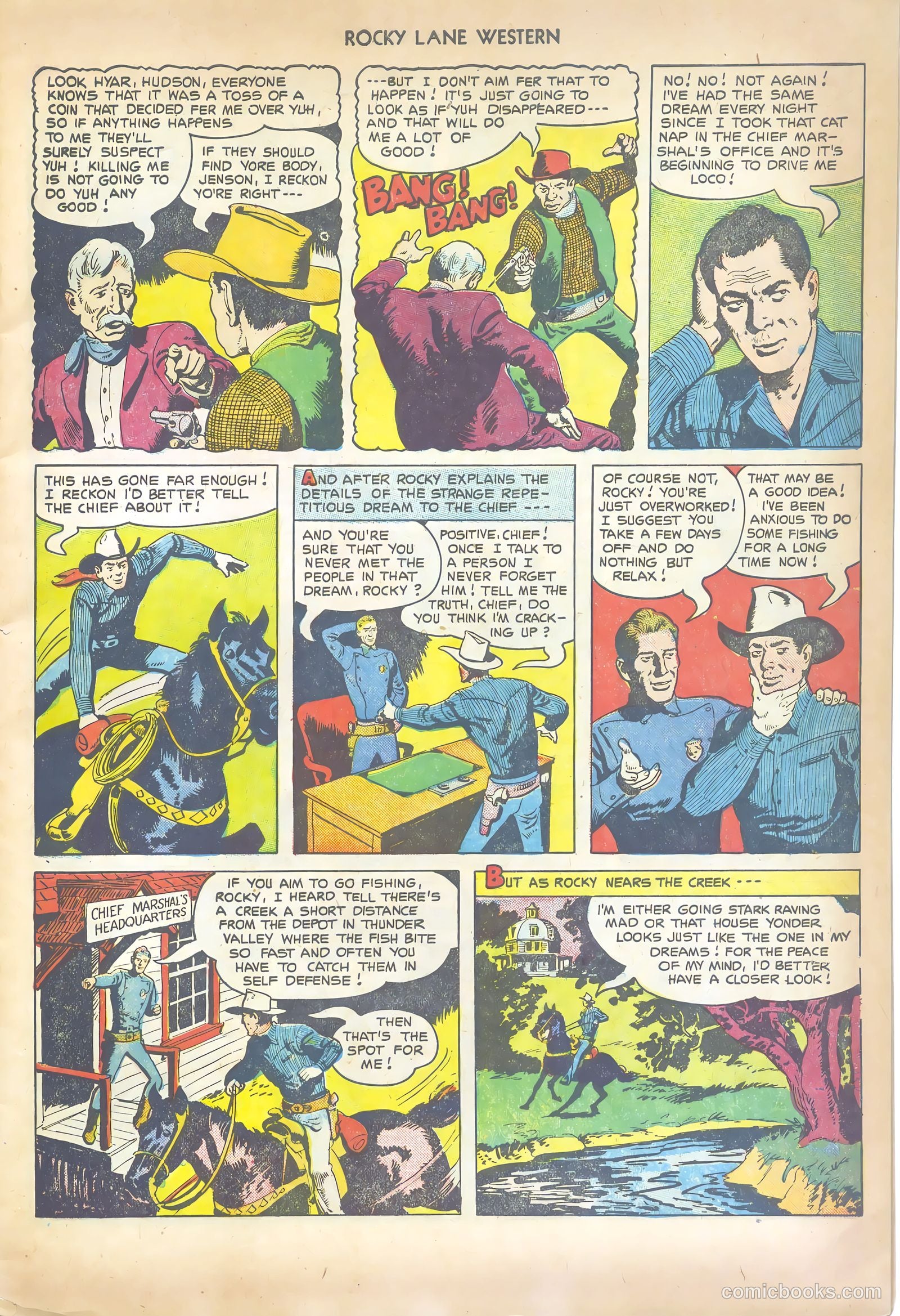 Rocky Lane Western #41 — page 5 of 36