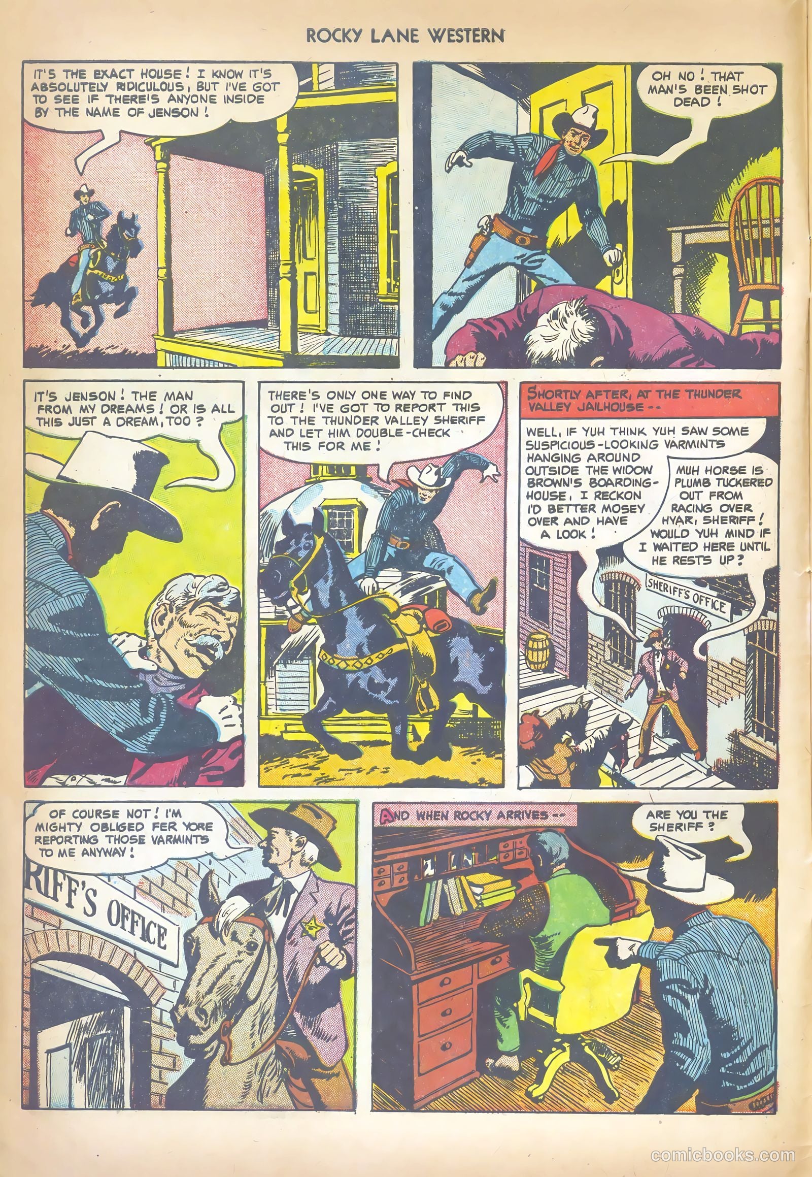 Rocky Lane Western #41 — page 6 of 36