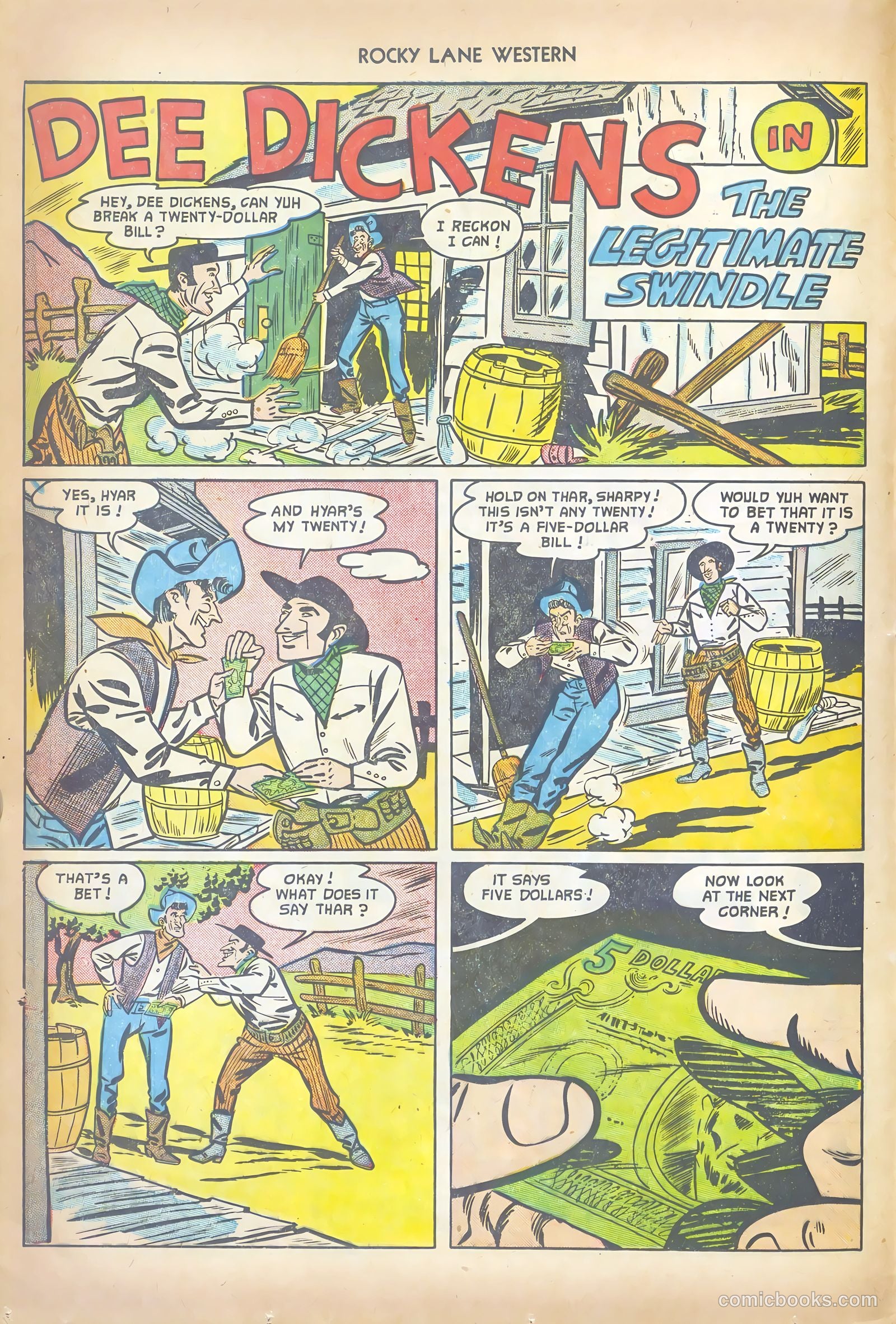 Rocky Lane Western #41 — page 12 of 36