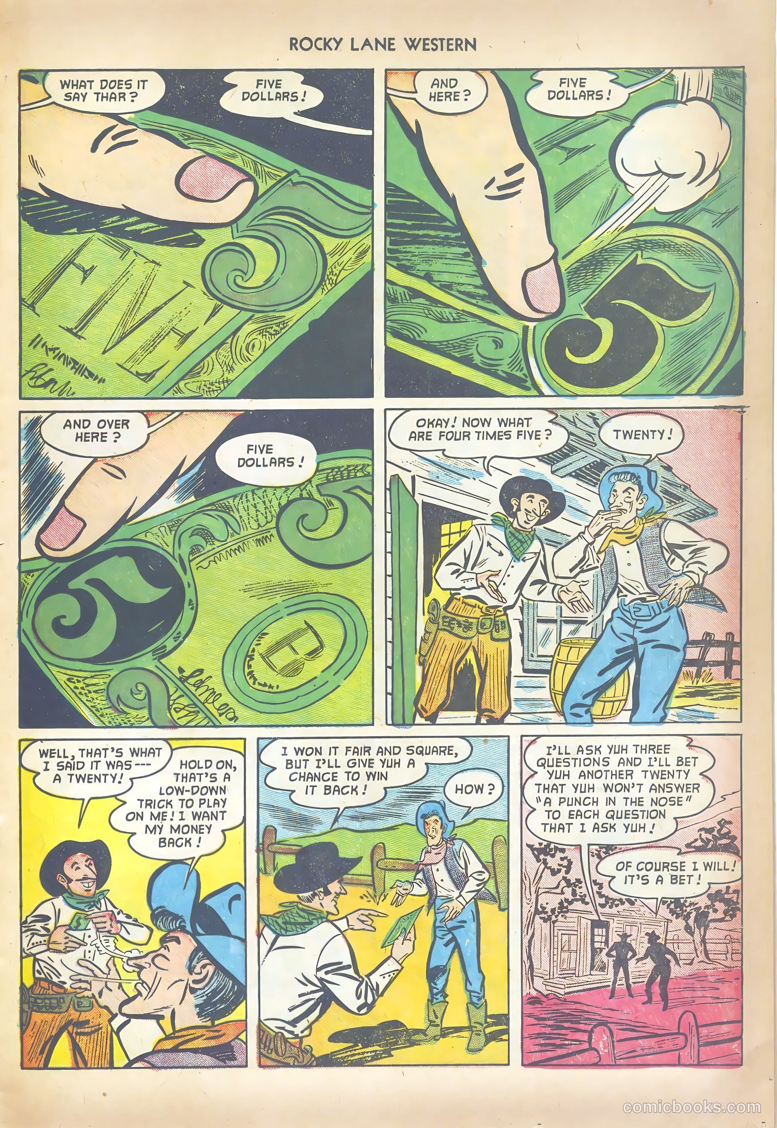 Rocky Lane Western #41 — page 13 of 36