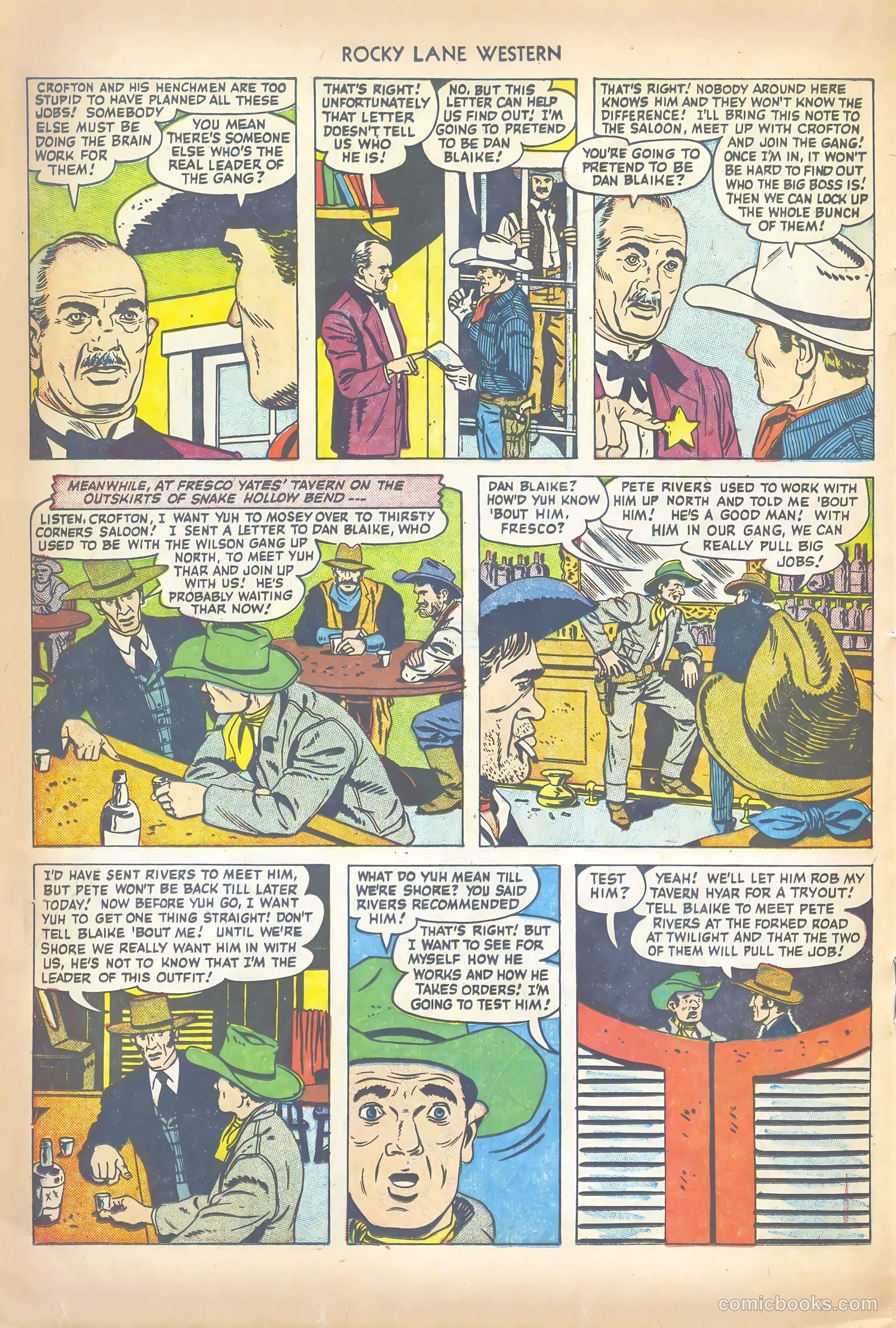 Rocky Lane Western #41 — page 18 of 36