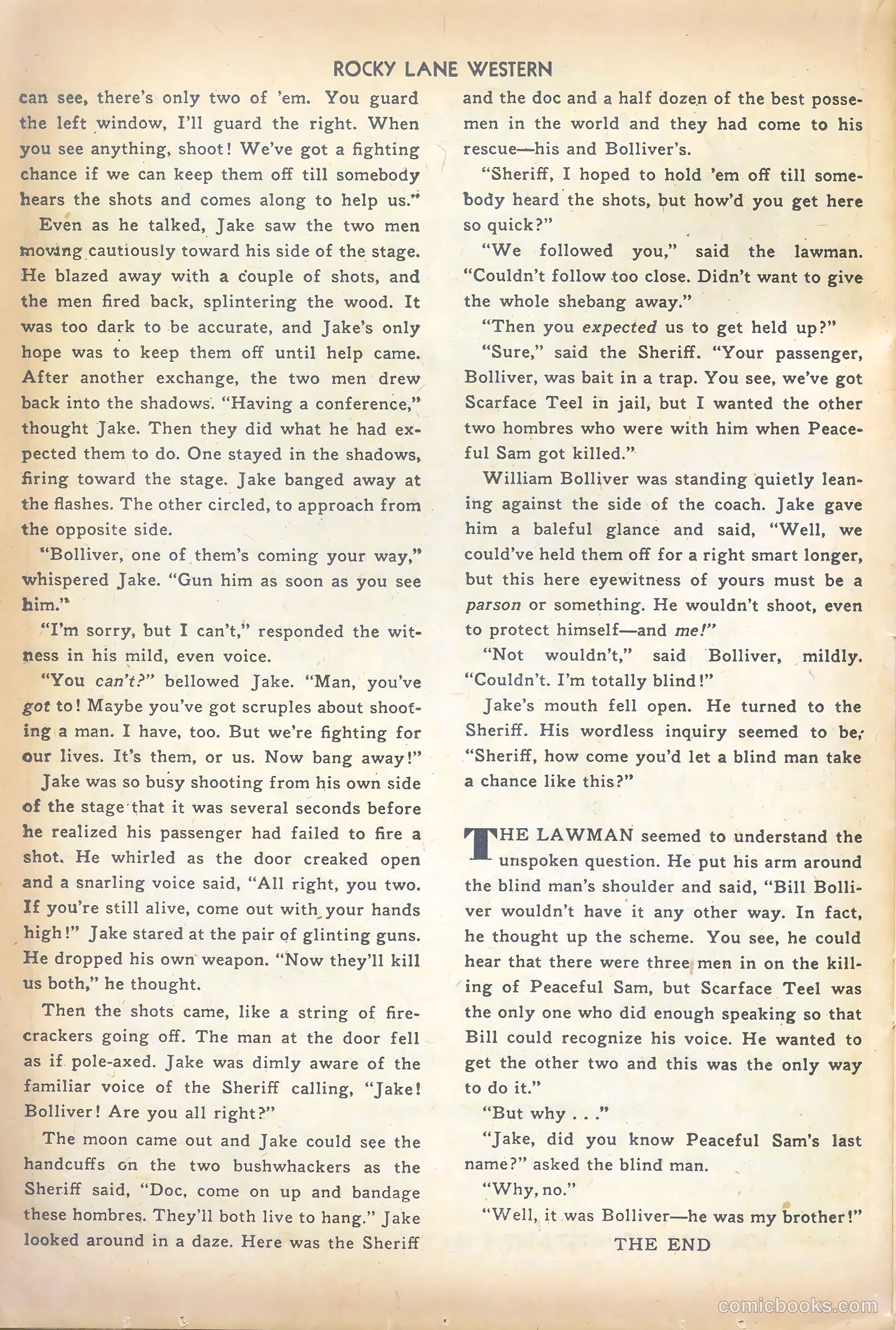 Rocky Lane Western #41 — page 24 of 36