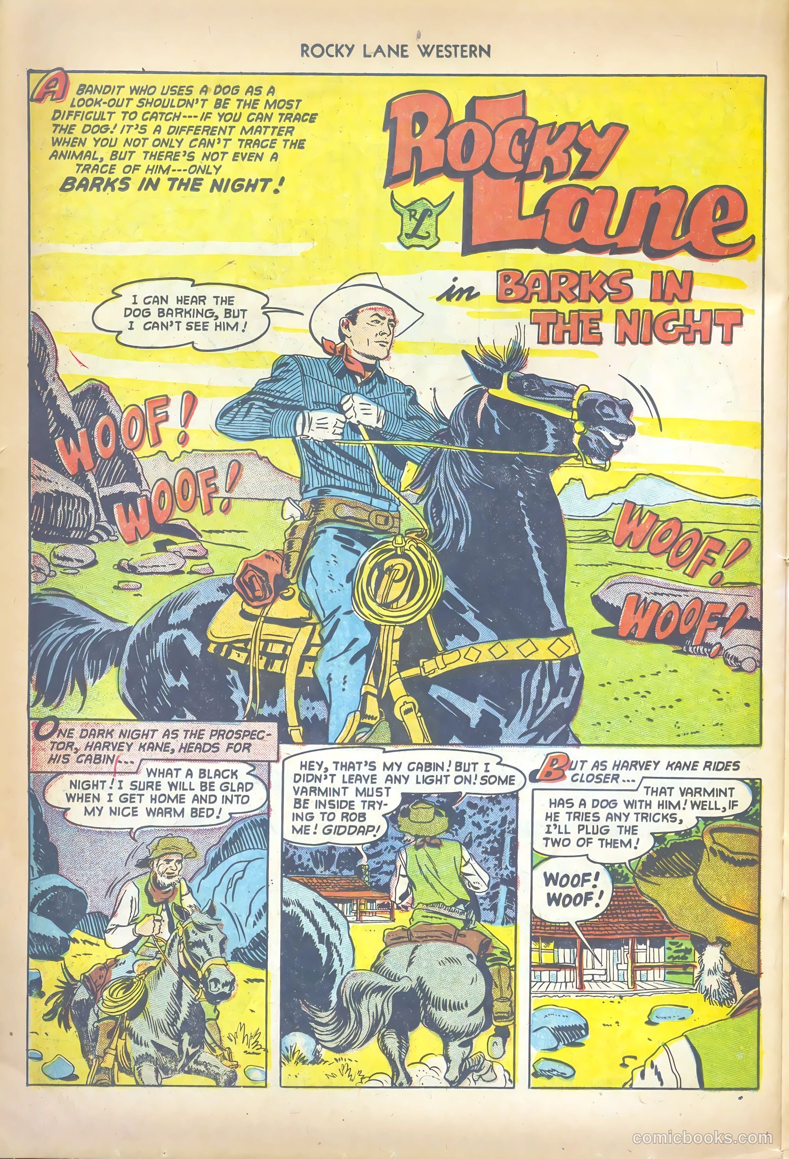 Rocky Lane Western #41 — page 26 of 36