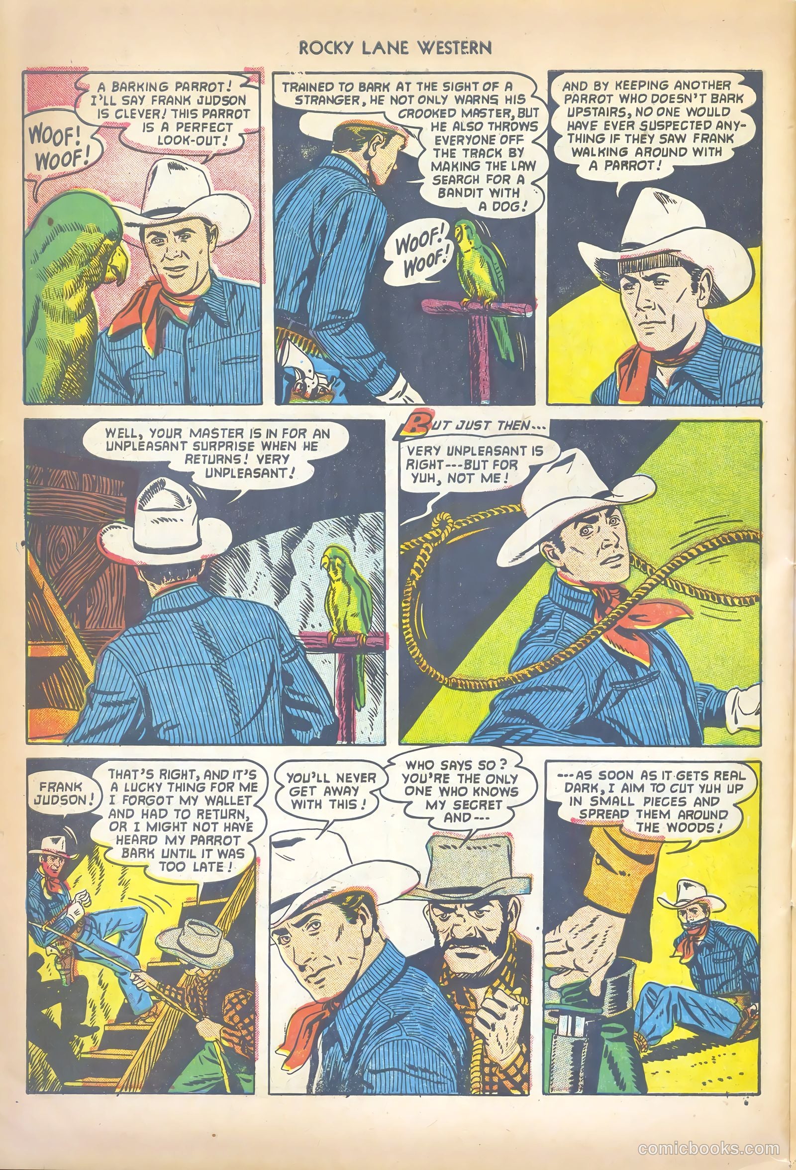 Rocky Lane Western #41 — page 30 of 36