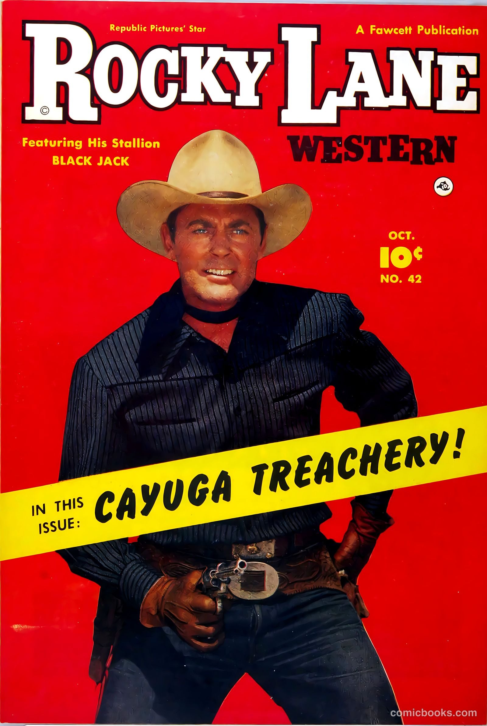 Rocky Lane Western #42 — page 1 of 36
