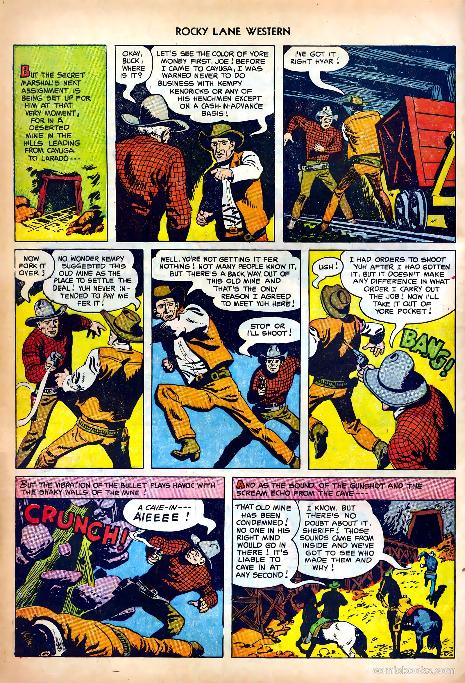 Rocky Lane Western #42 — page 4 of 36