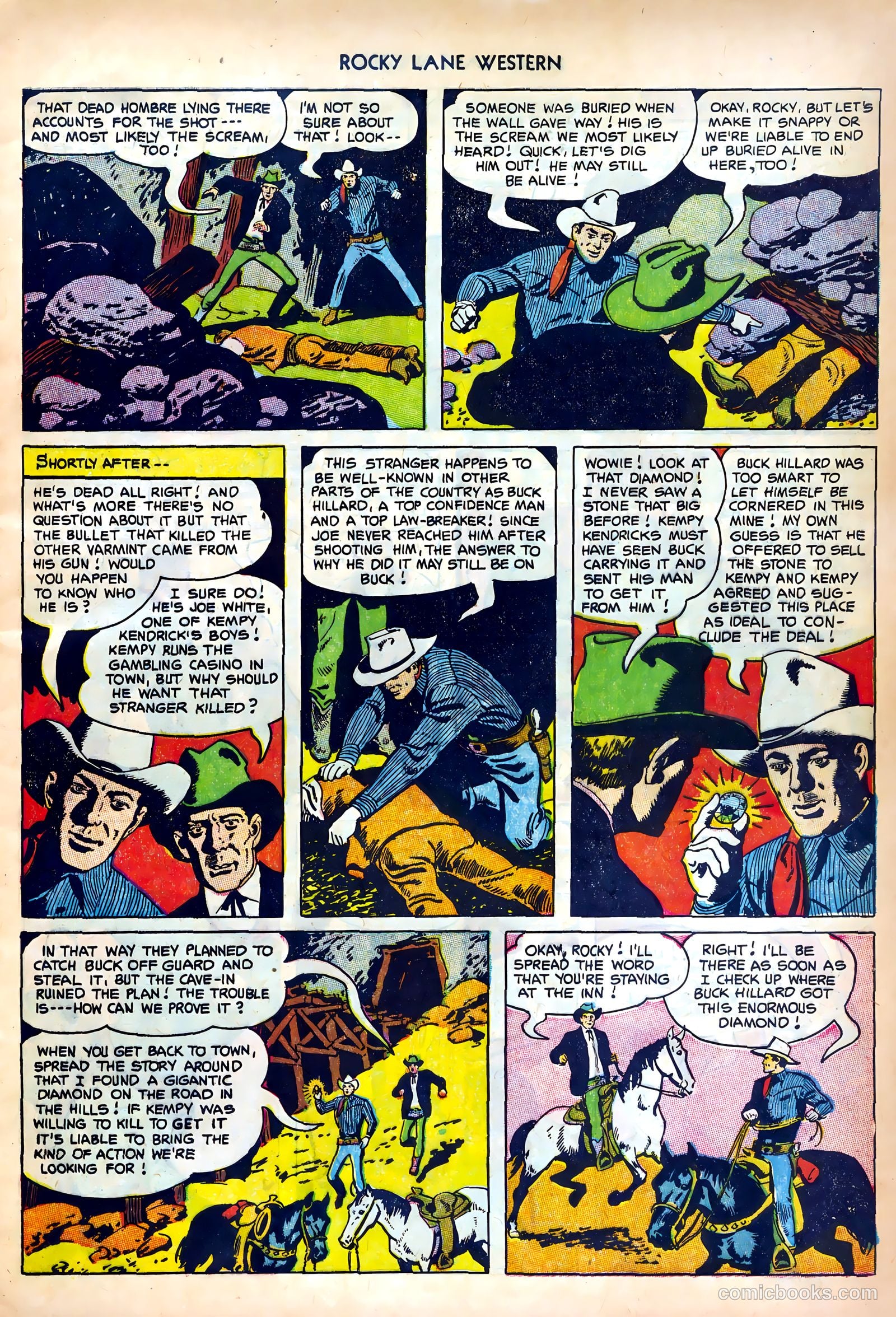 Rocky Lane Western #42 — page 5 of 36