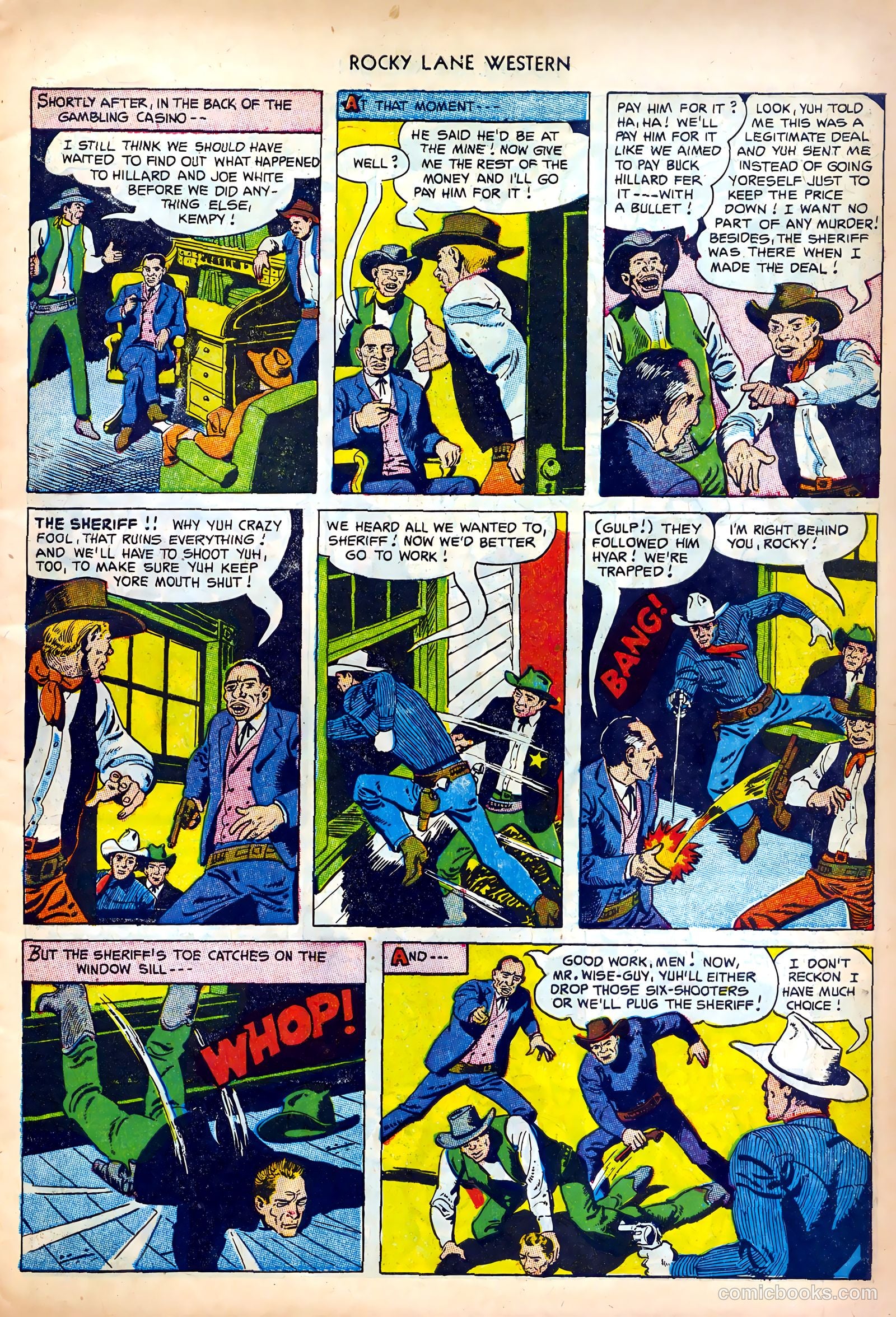 Rocky Lane Western #42 — page 7 of 36