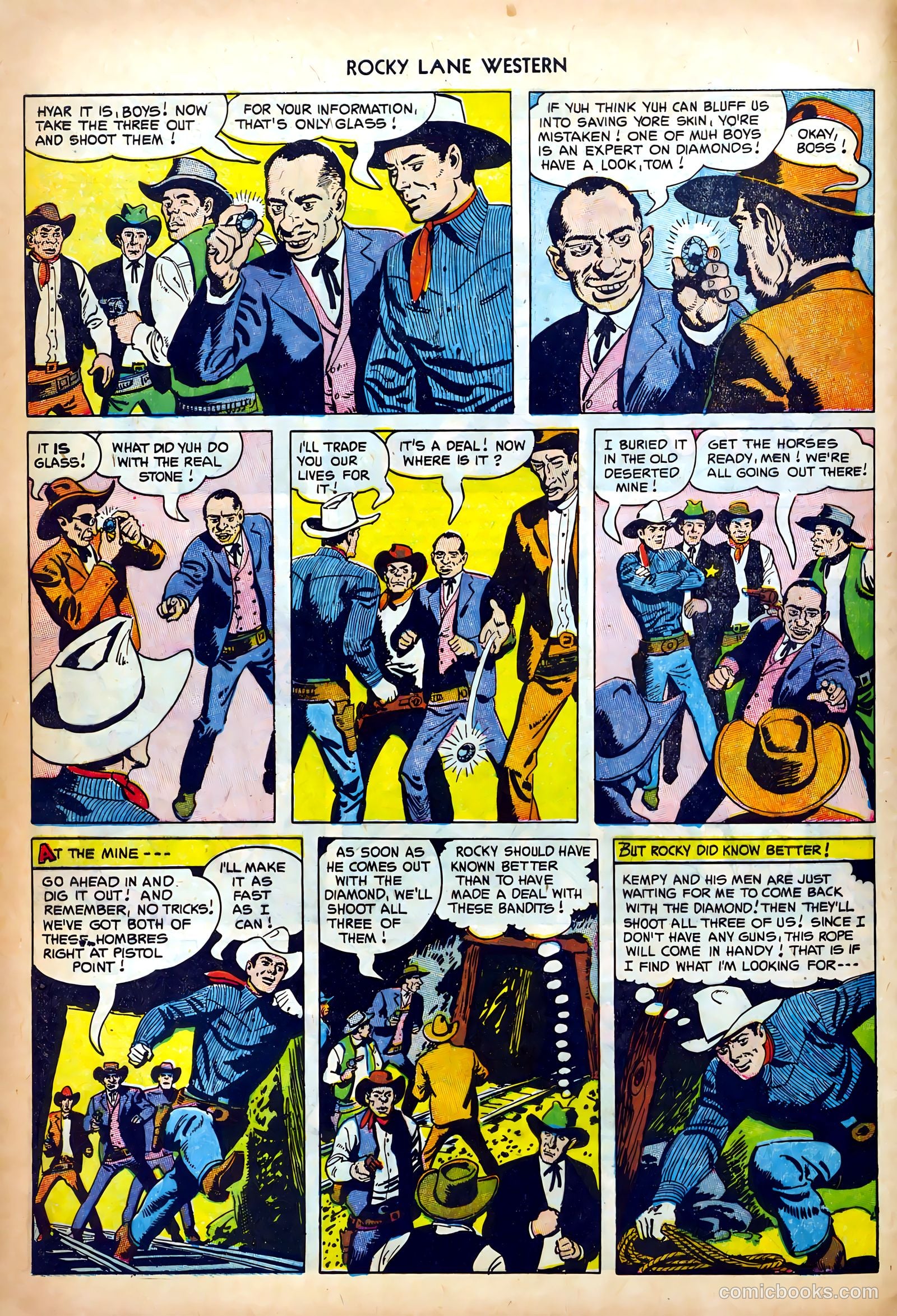 Rocky Lane Western #42 — page 8 of 36