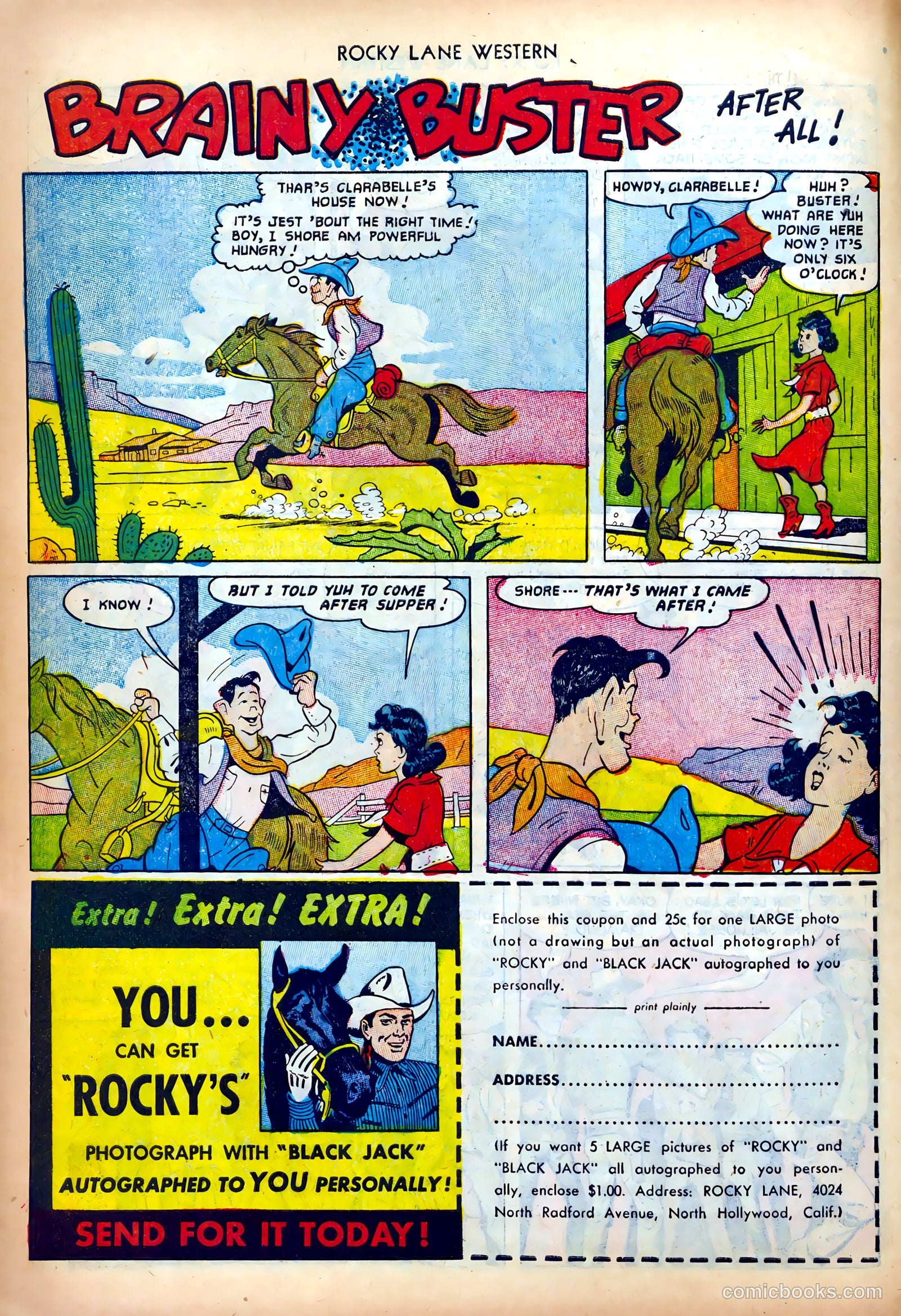 Rocky Lane Western #42 — page 10 of 36