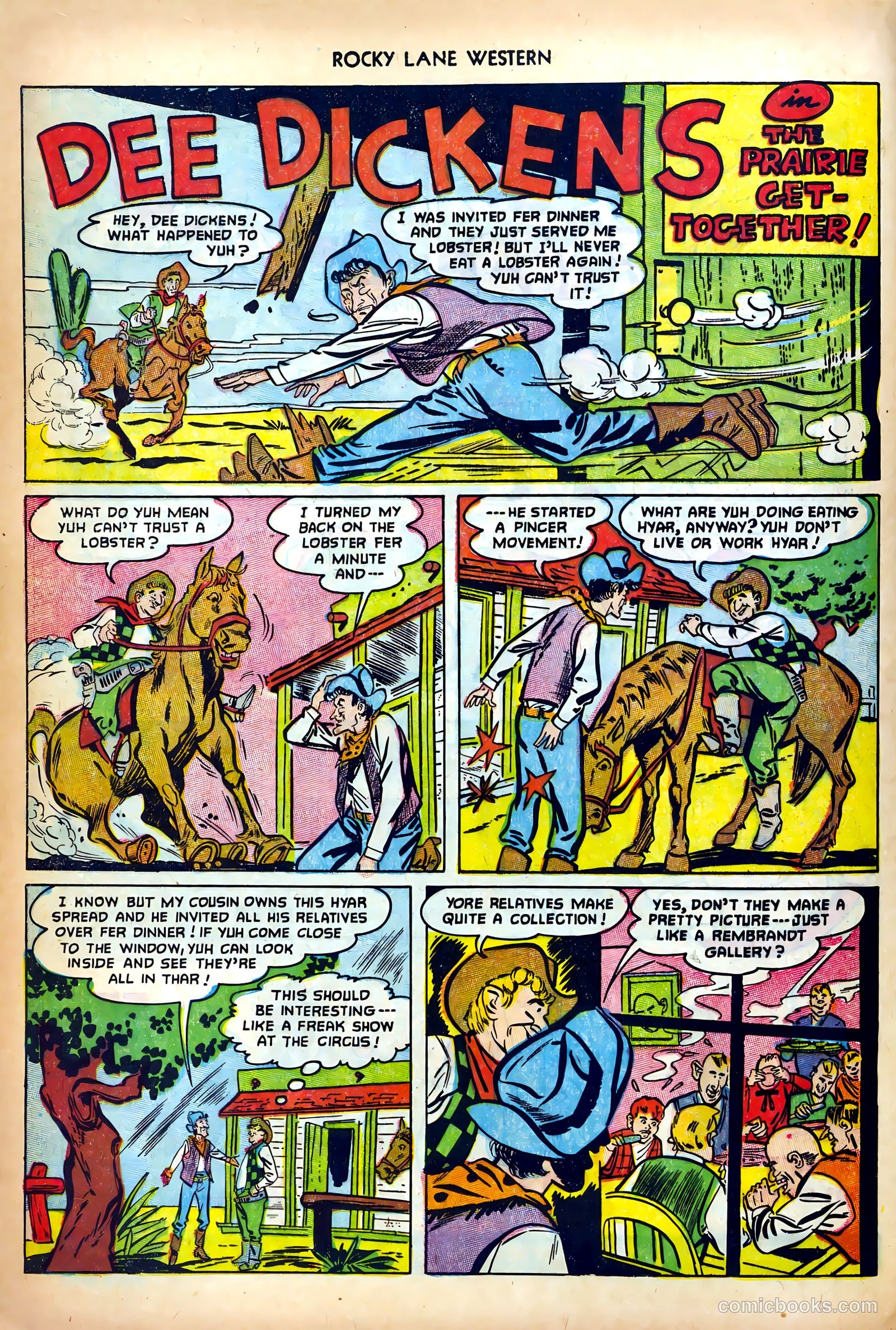 Rocky Lane Western #42 — page 12 of 36
