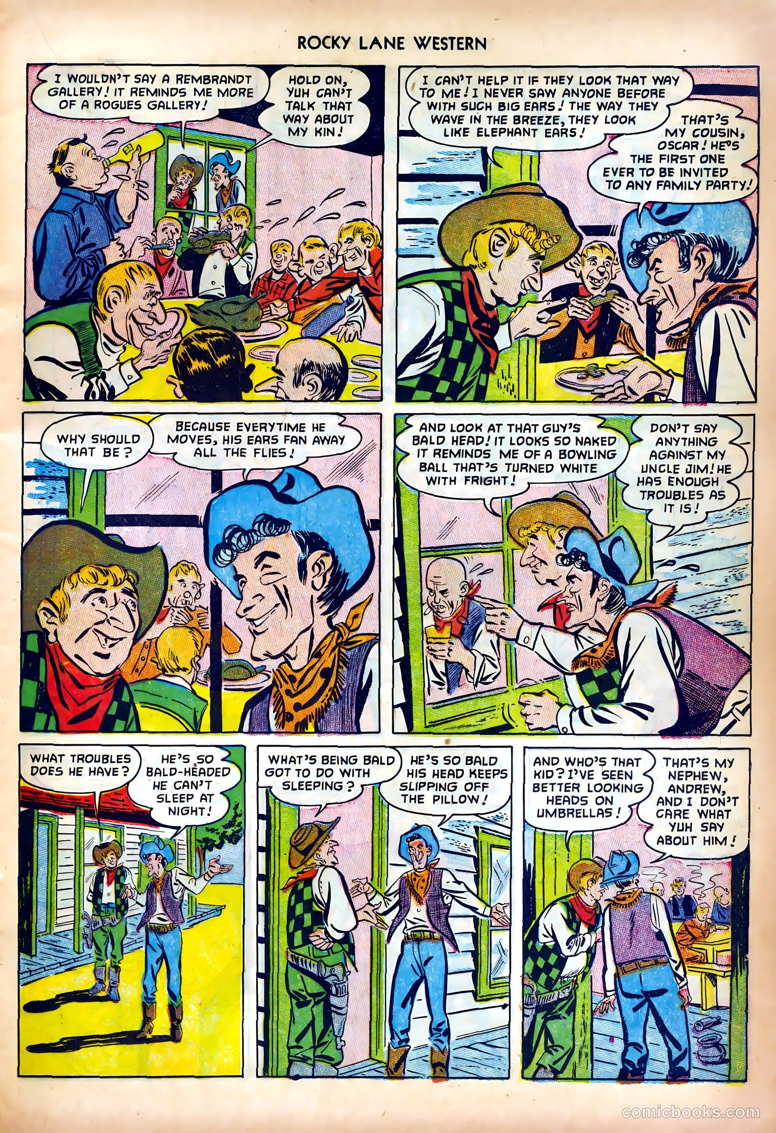 Rocky Lane Western #42 — page 13 of 36