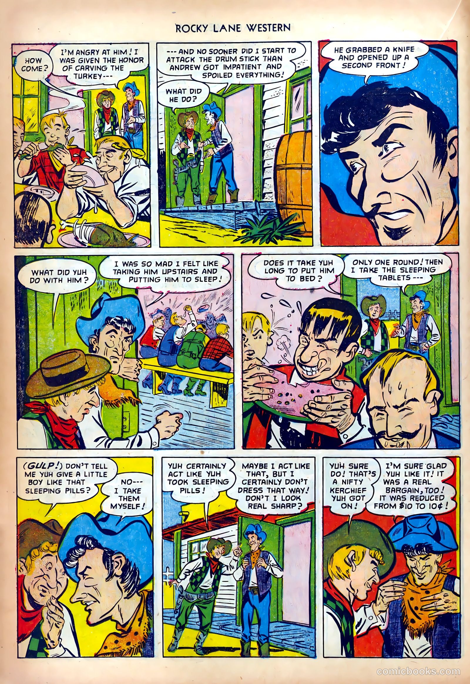 Rocky Lane Western #42 — page 14 of 36