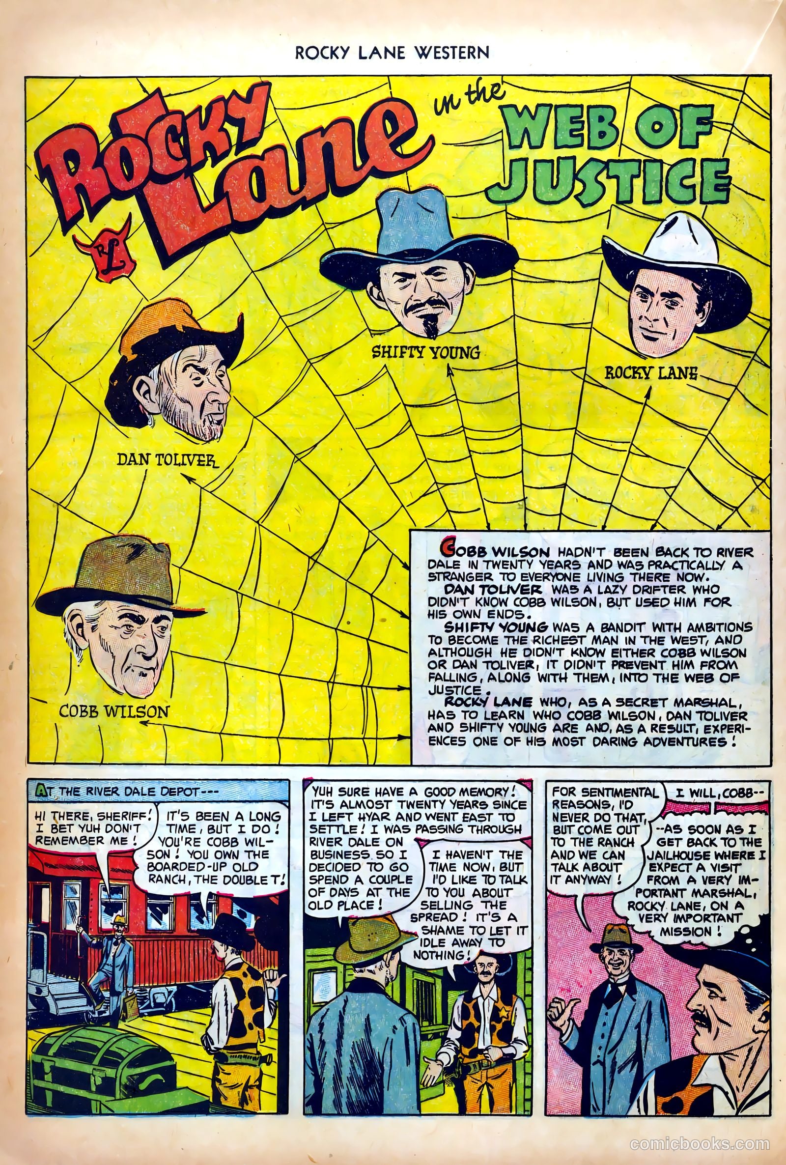 Rocky Lane Western #42 — page 16 of 36