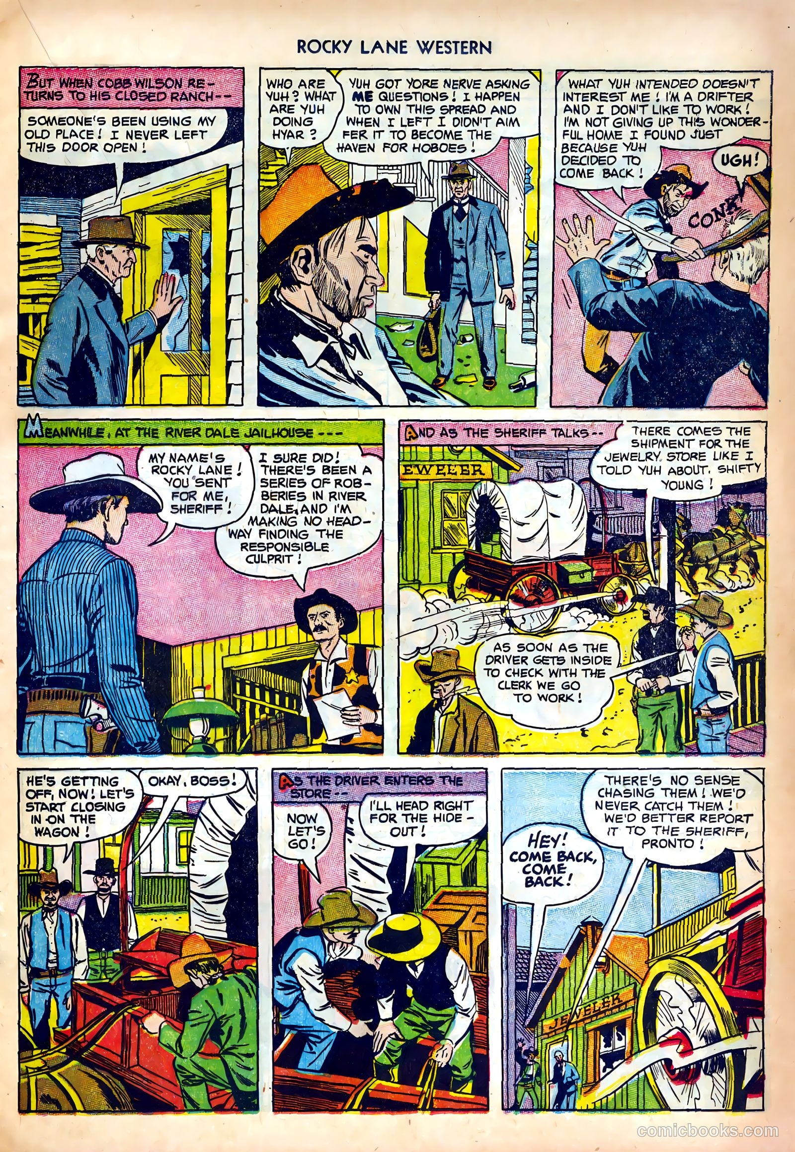 Rocky Lane Western #42 — page 17 of 36