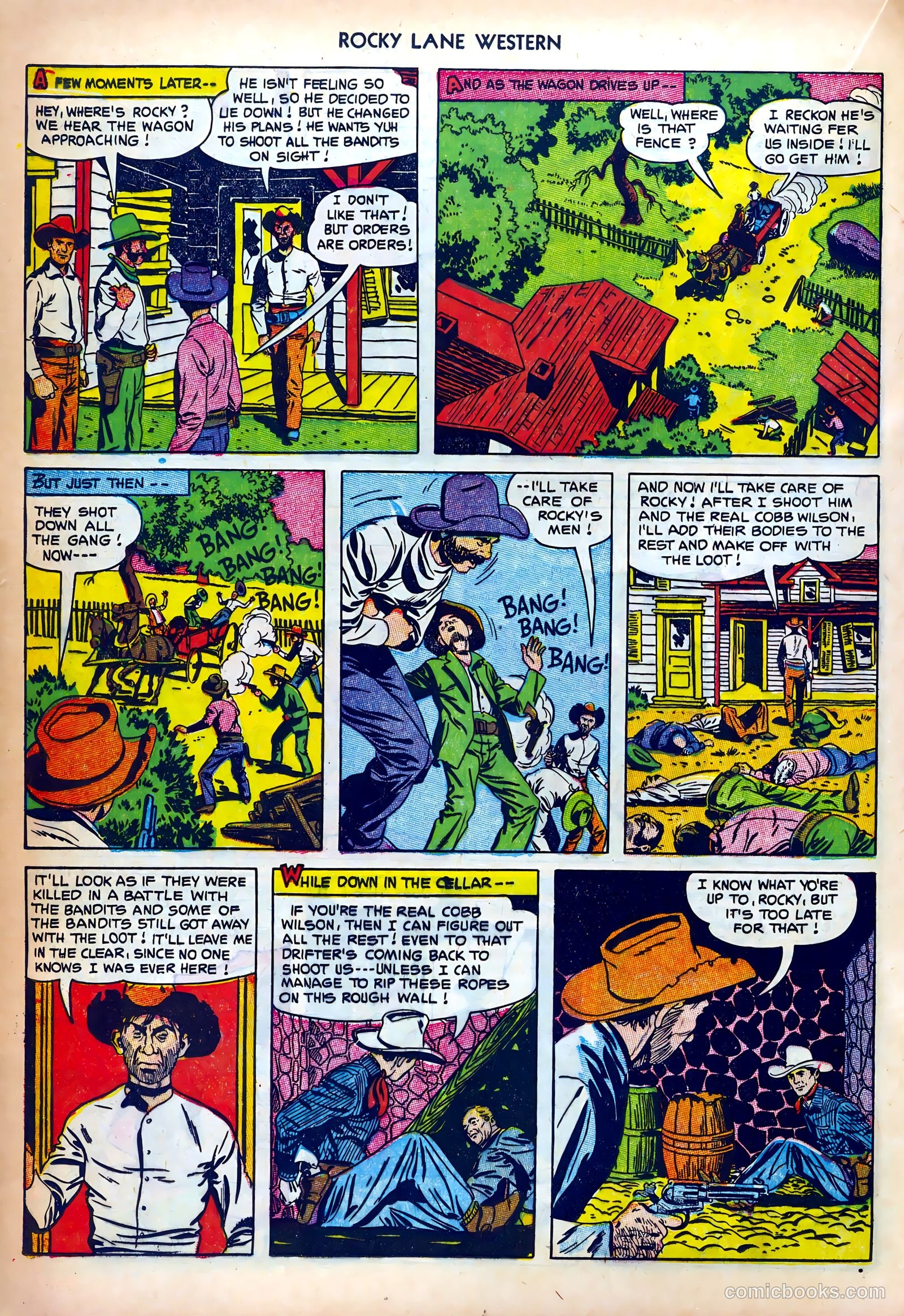 Rocky Lane Western #42 — page 20 of 36