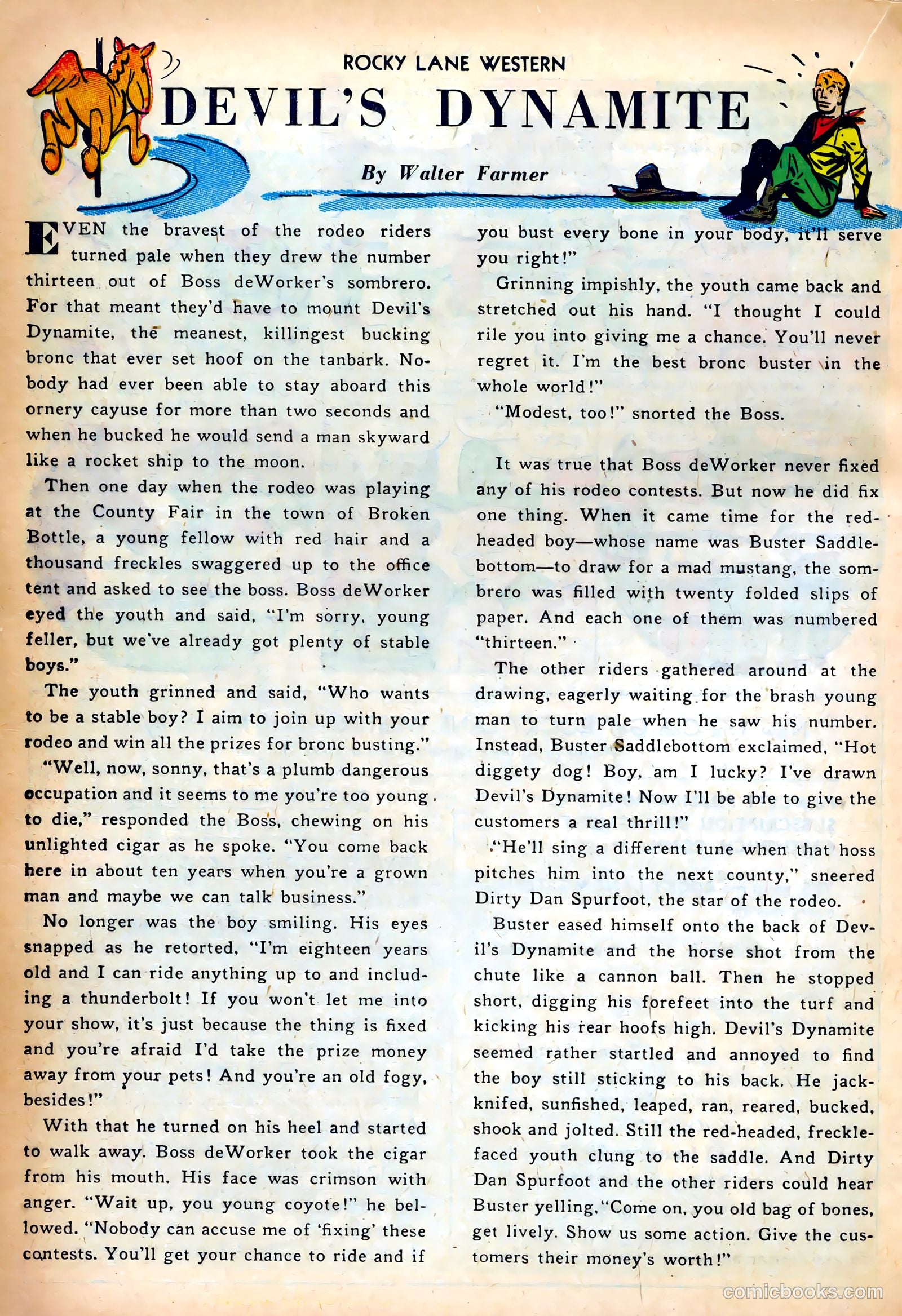 Rocky Lane Western #42 — page 24 of 36