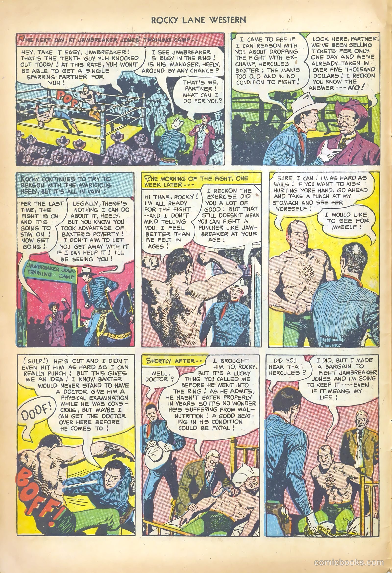 Rocky Lane Western #43 — page 6 of 36