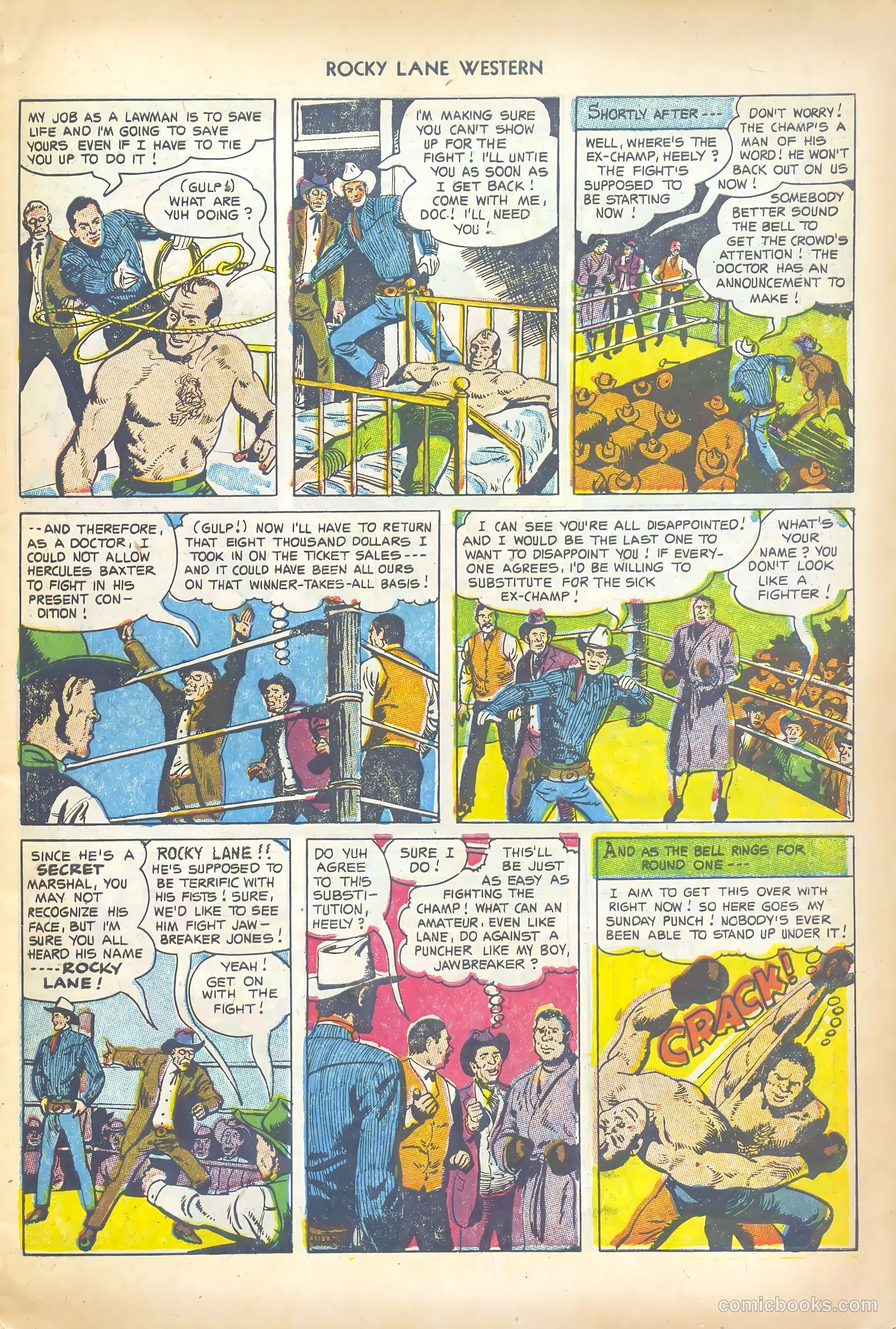 Rocky Lane Western #43 — page 7 of 36