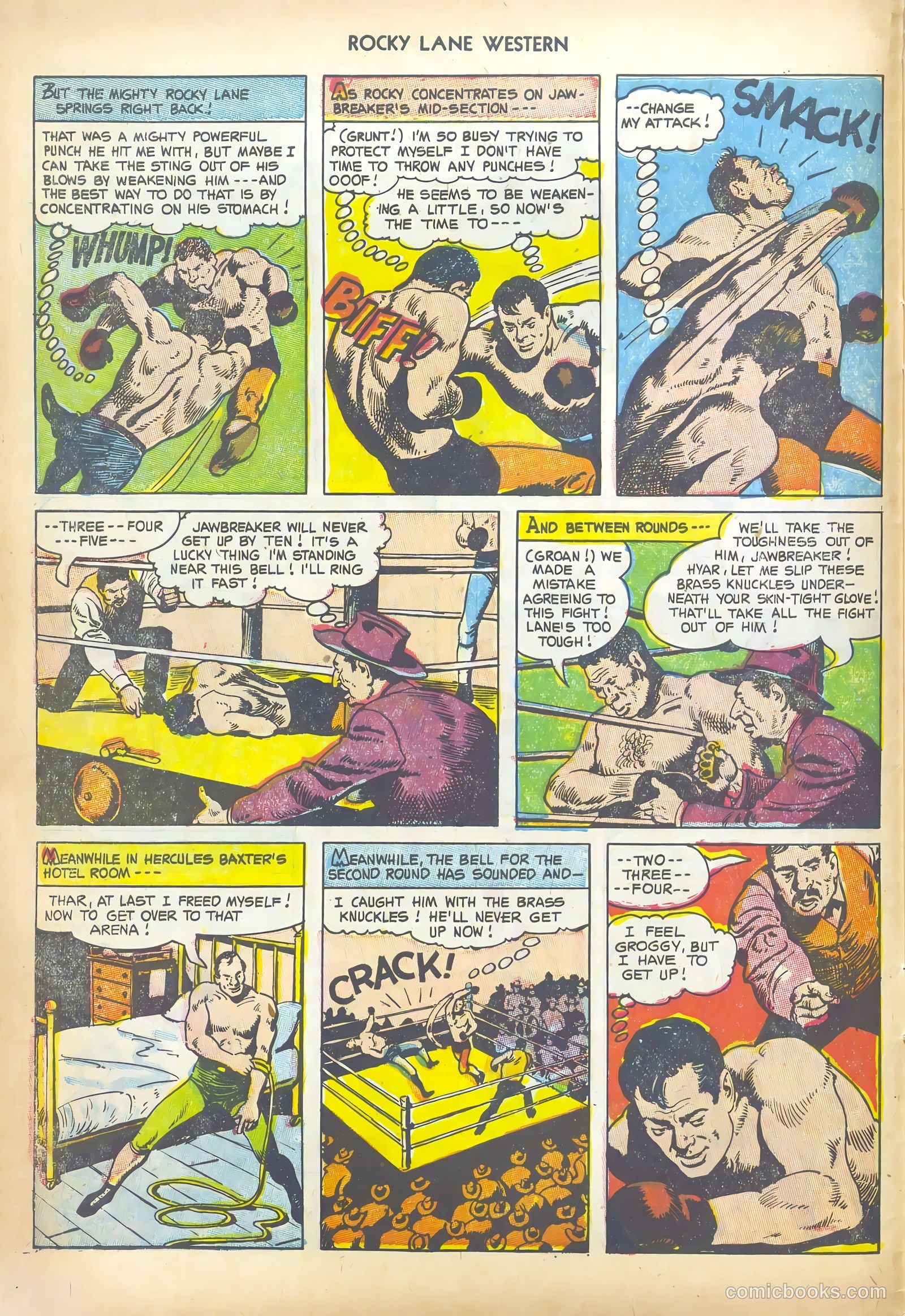 Rocky Lane Western #43 — page 8 of 36