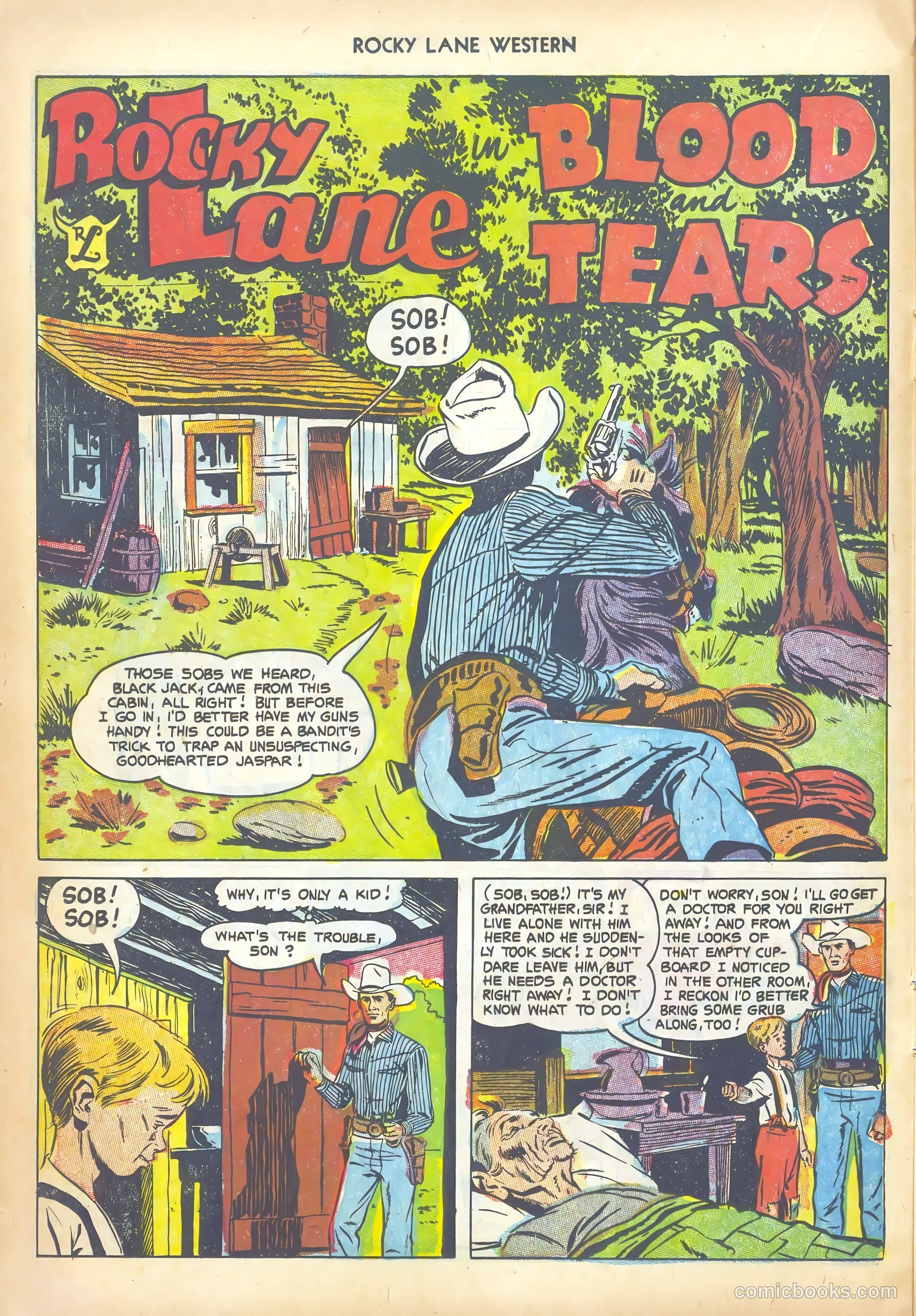 Rocky Lane Western #43 — page 16 of 36