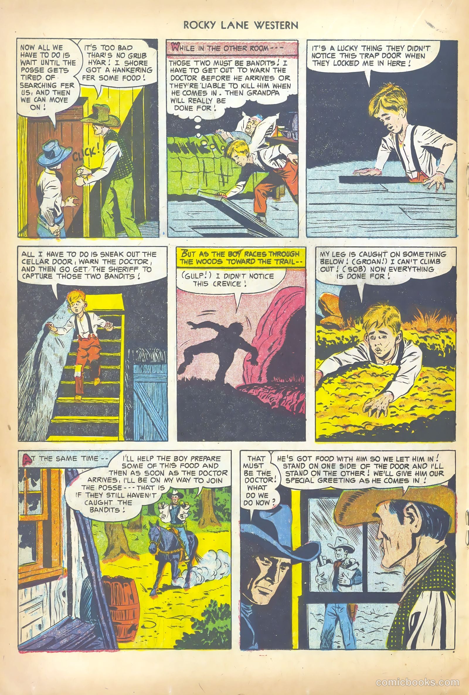 Rocky Lane Western #43 — page 18 of 36