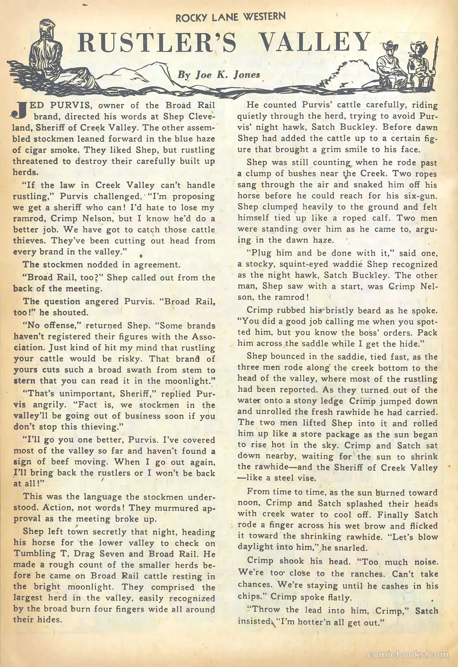 Rocky Lane Western #43 — page 24 of 36