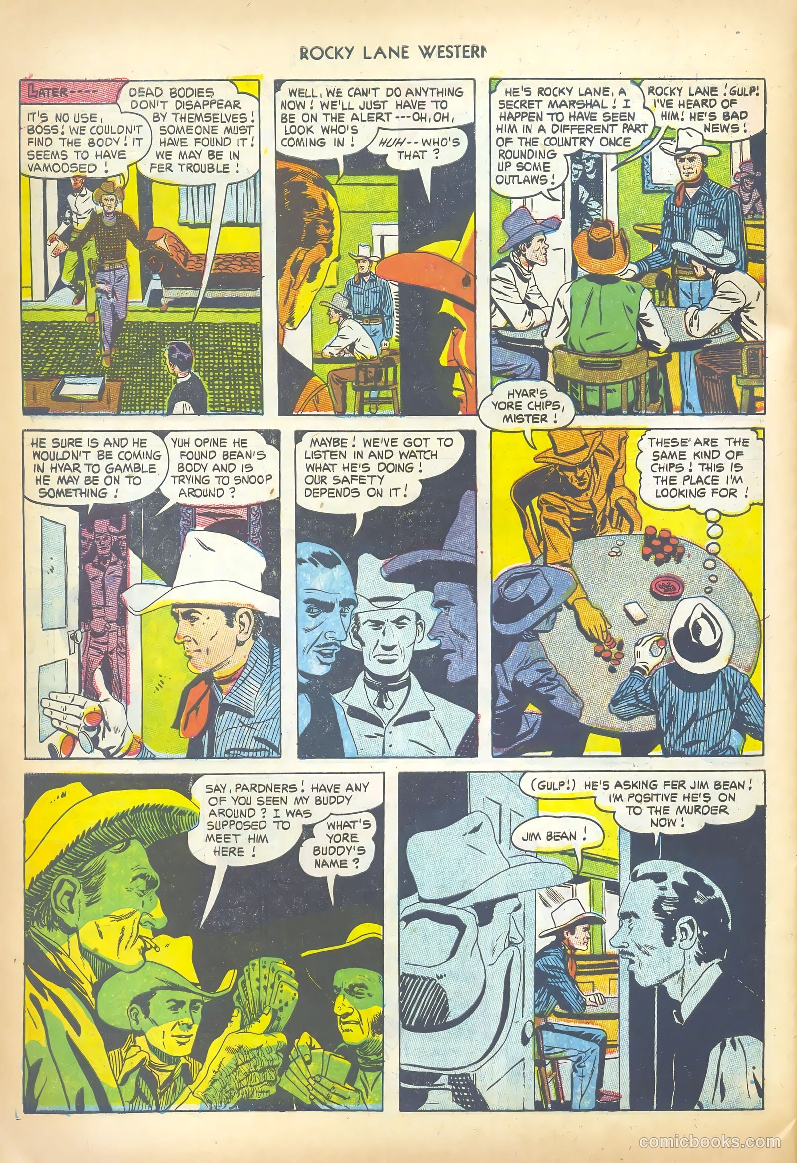 Rocky Lane Western #43 — page 30 of 36