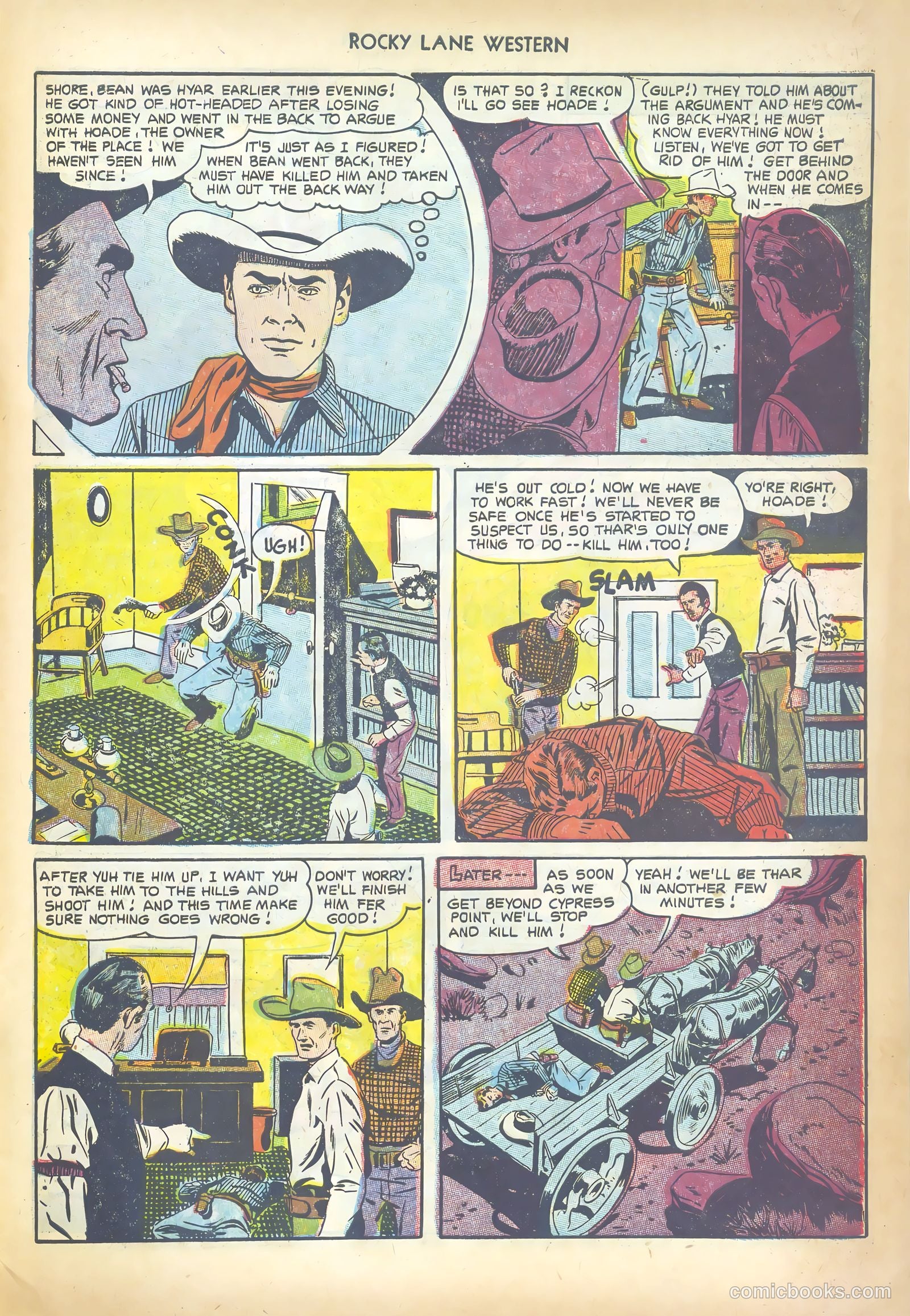 Rocky Lane Western #43 — page 31 of 36