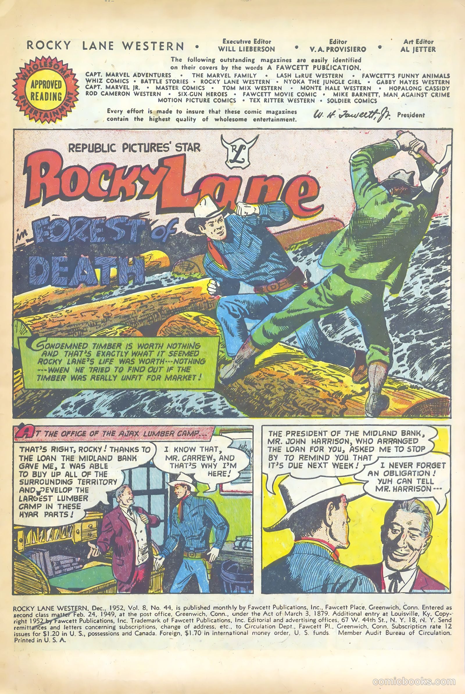 Rocky Lane Western #44 — page 3 of 36