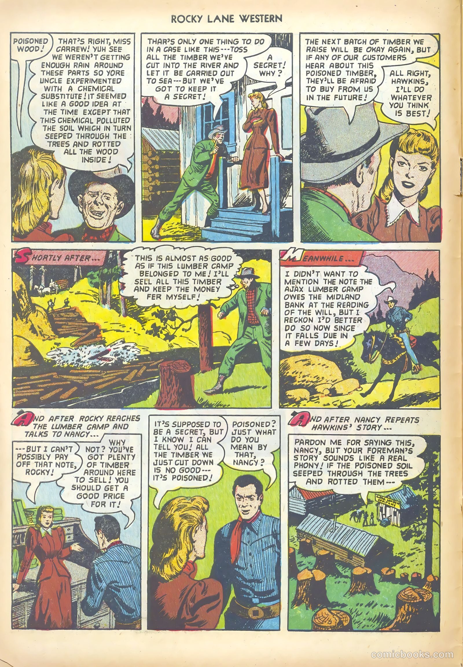 Rocky Lane Western #44 — page 6 of 36