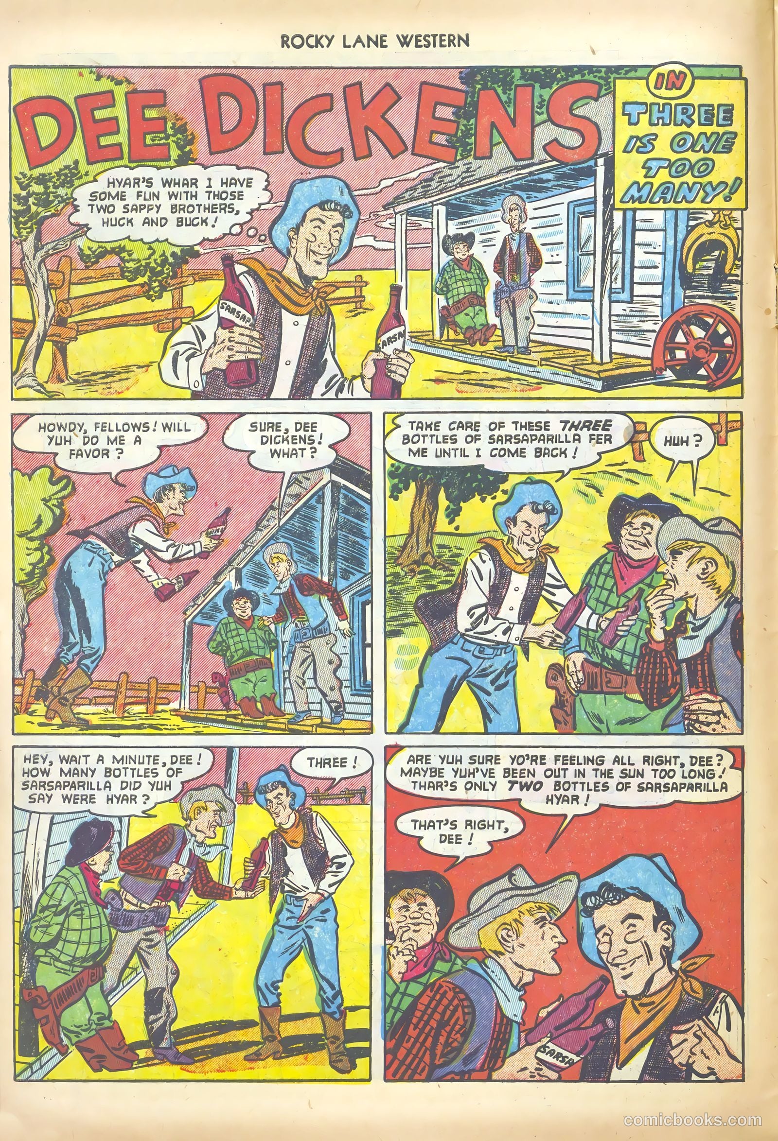 Rocky Lane Western #44 — page 10 of 36