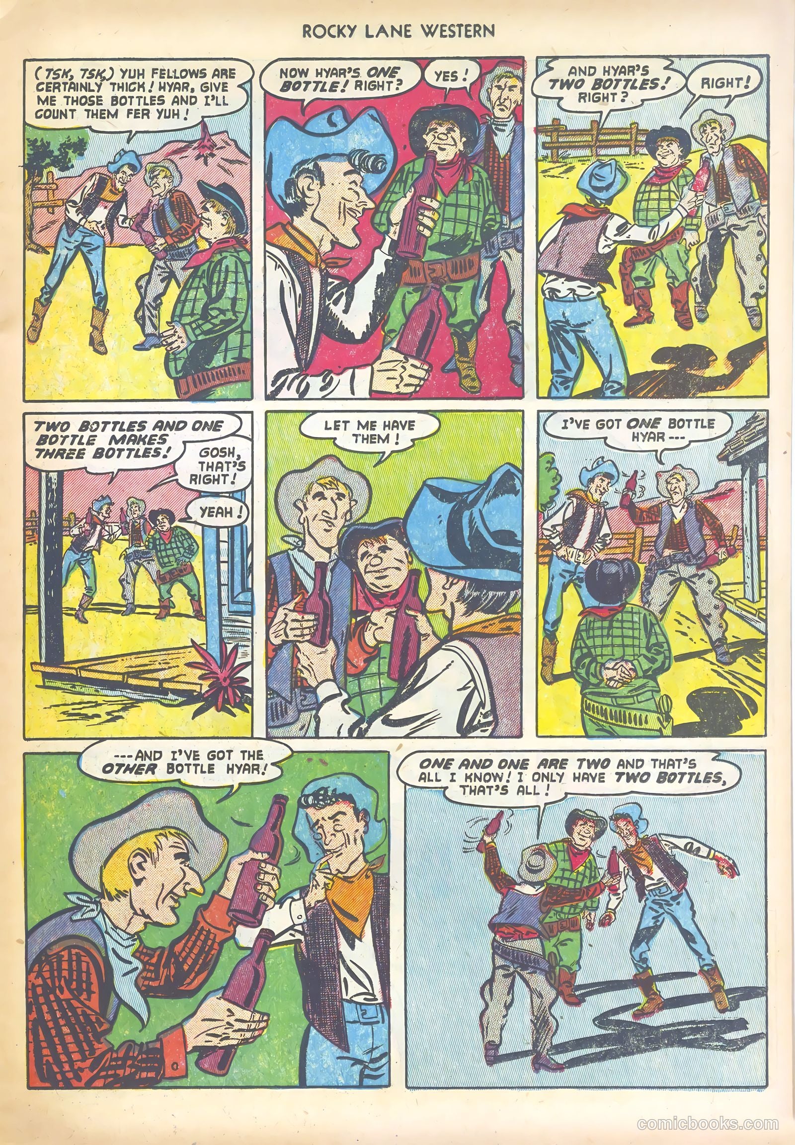 Rocky Lane Western #44 — page 11 of 36