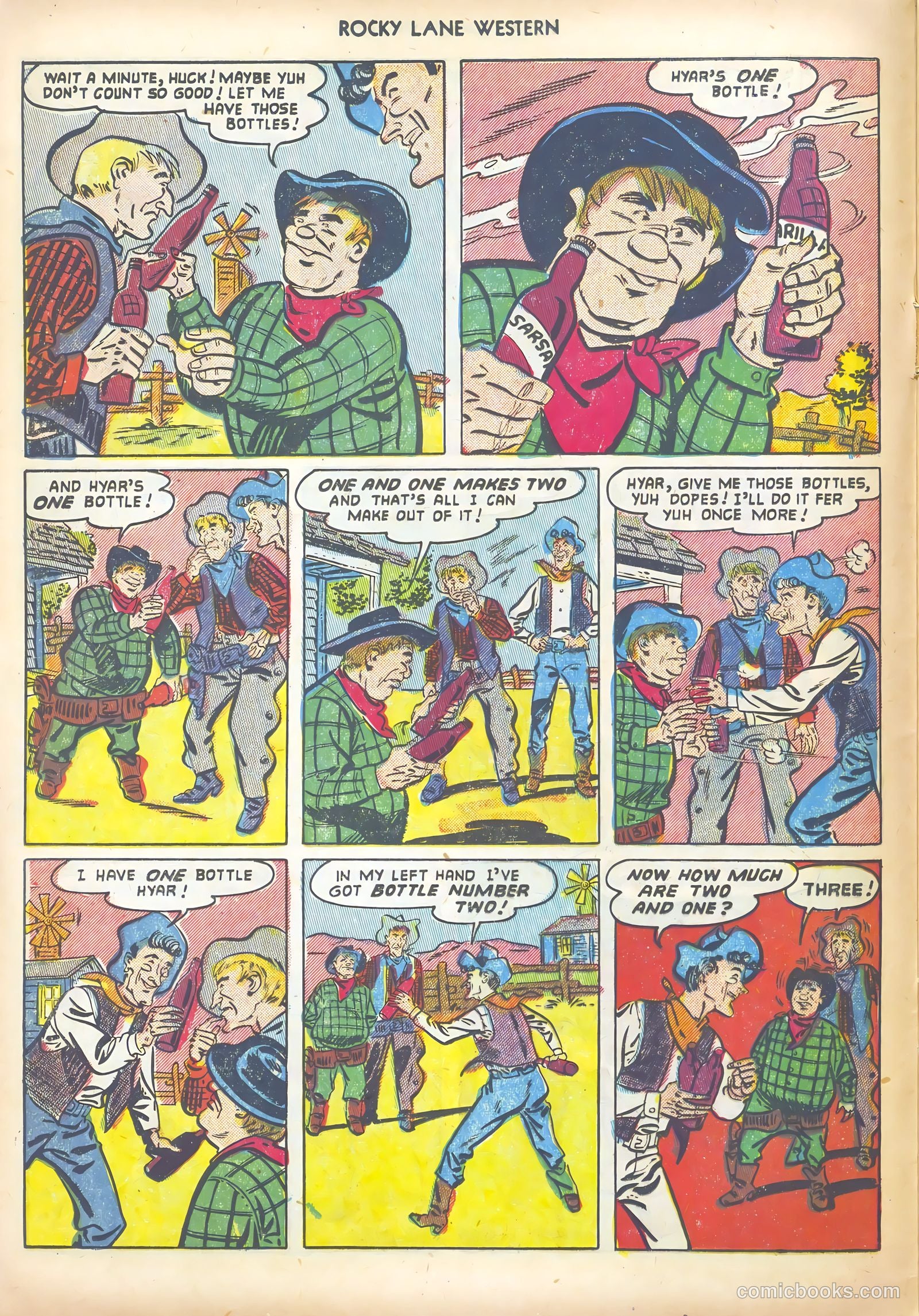 Rocky Lane Western #44 — page 12 of 36