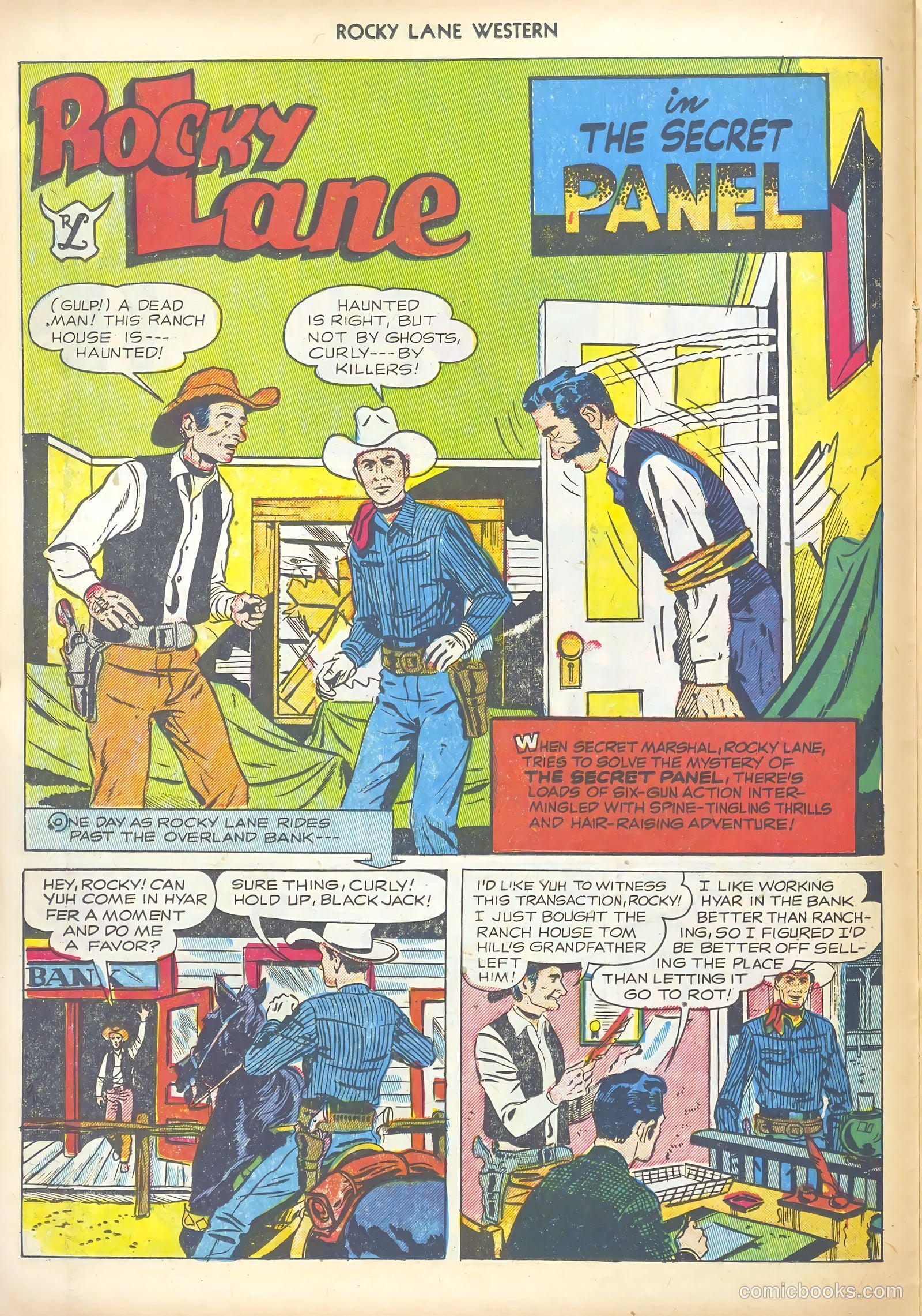 Rocky Lane Western #44 — page 14 of 36