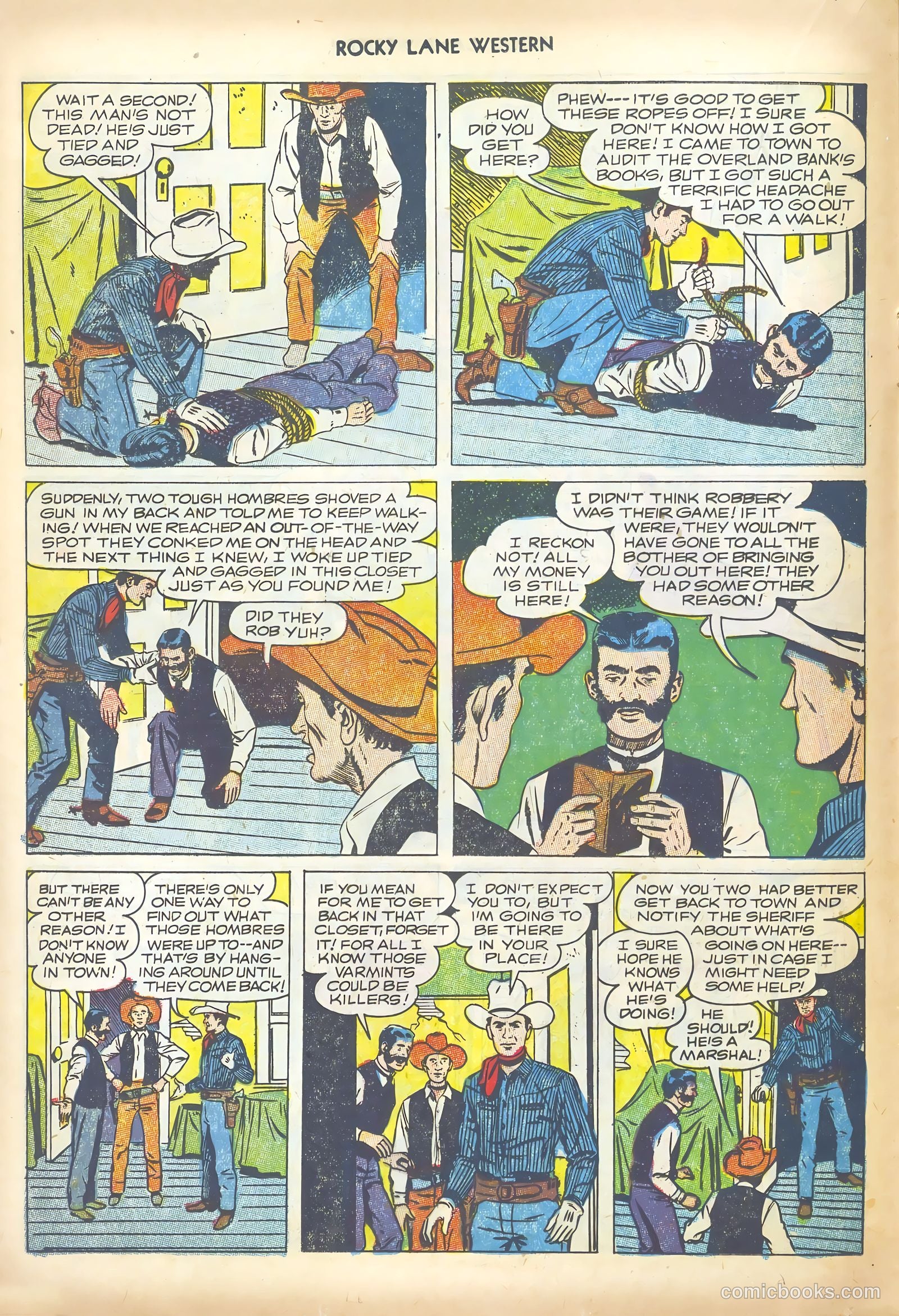 Rocky Lane Western #44 — page 16 of 36
