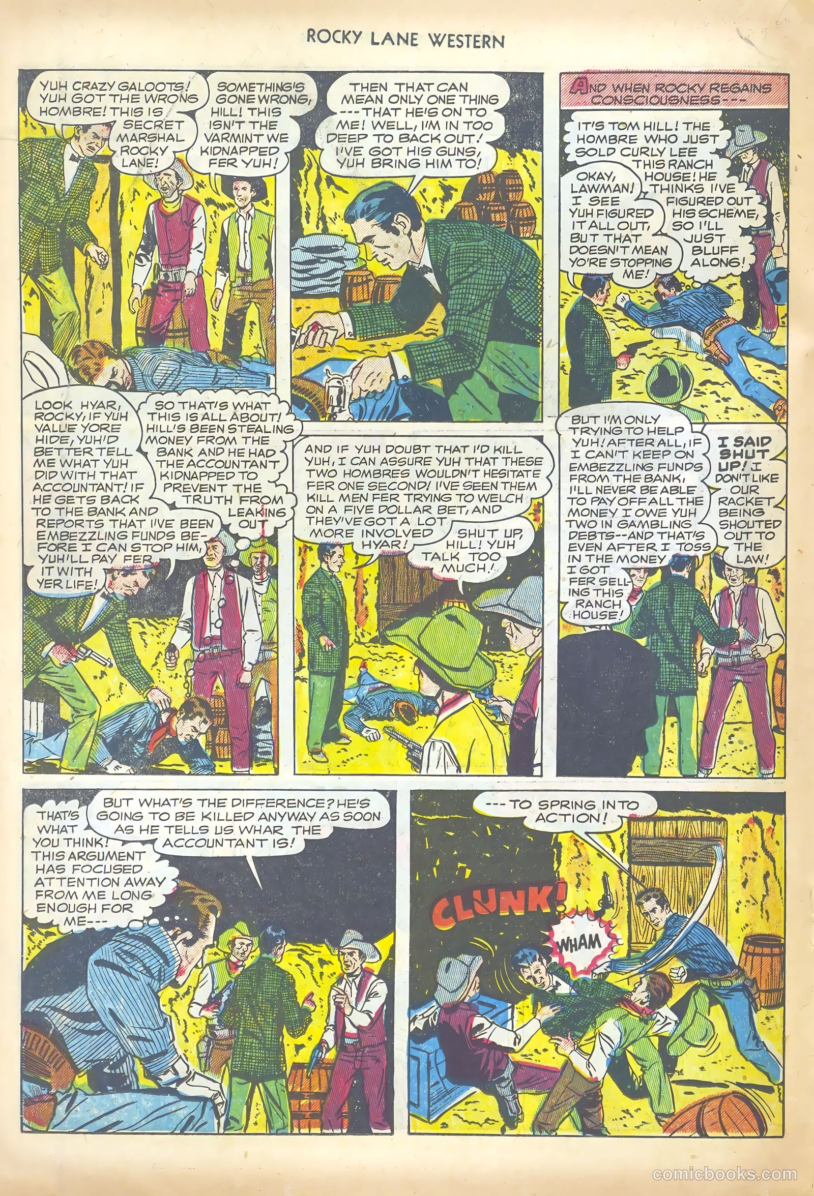 Rocky Lane Western #44 — page 18 of 36