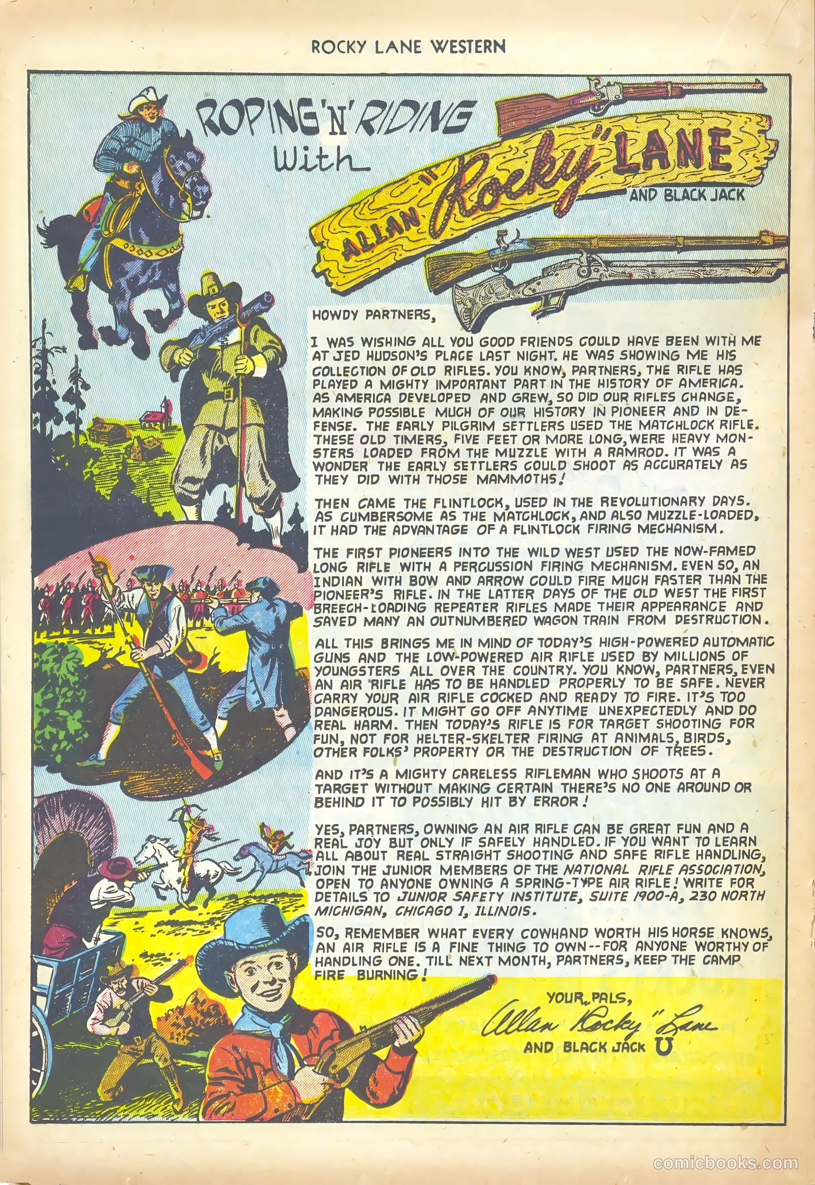Rocky Lane Western #44 — page 20 of 36