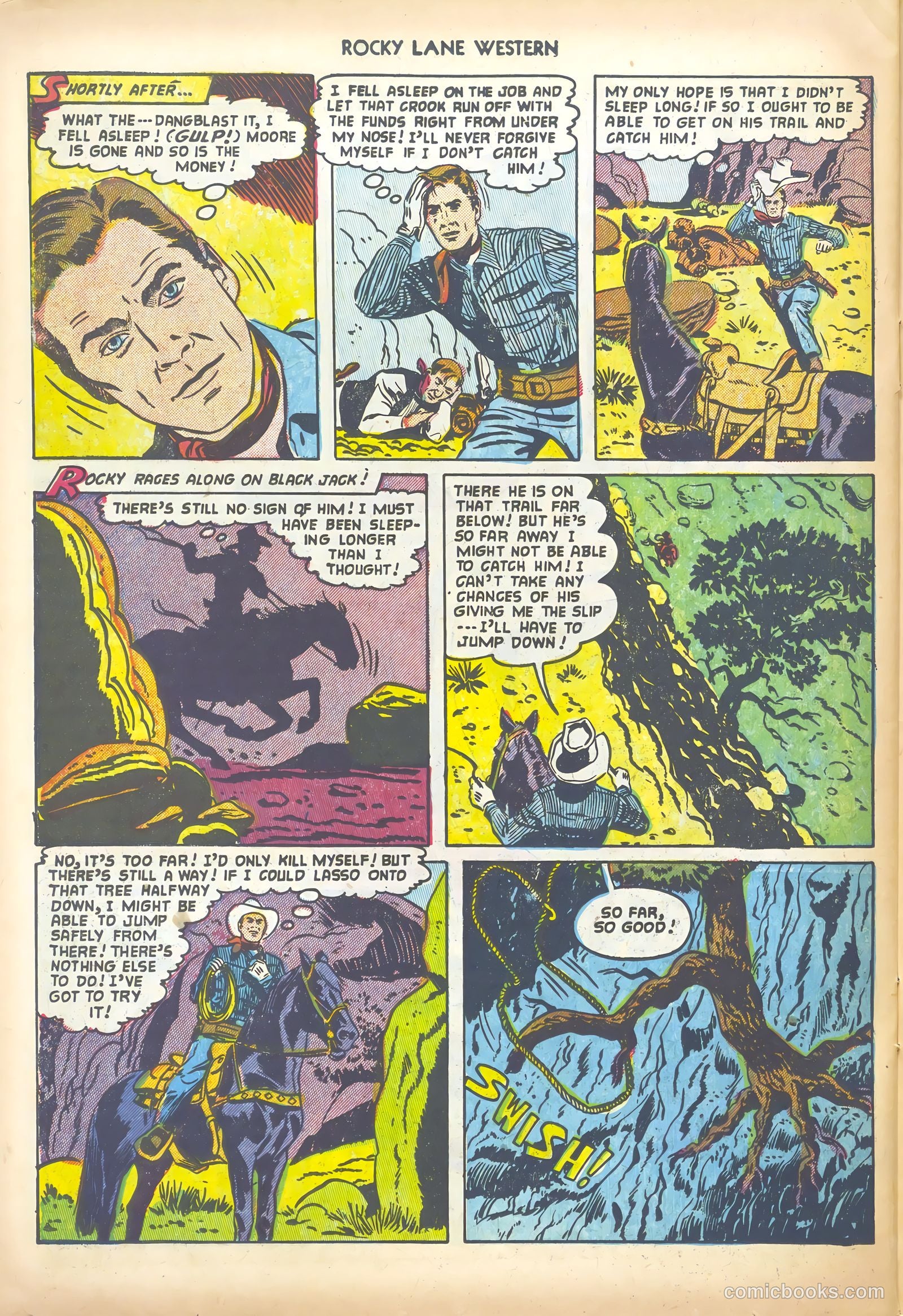 Rocky Lane Western #44 — page 26 of 36