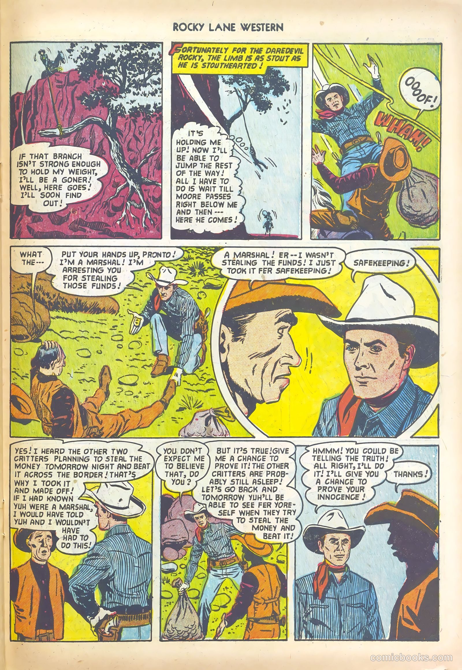 Rocky Lane Western #44 — page 27 of 36