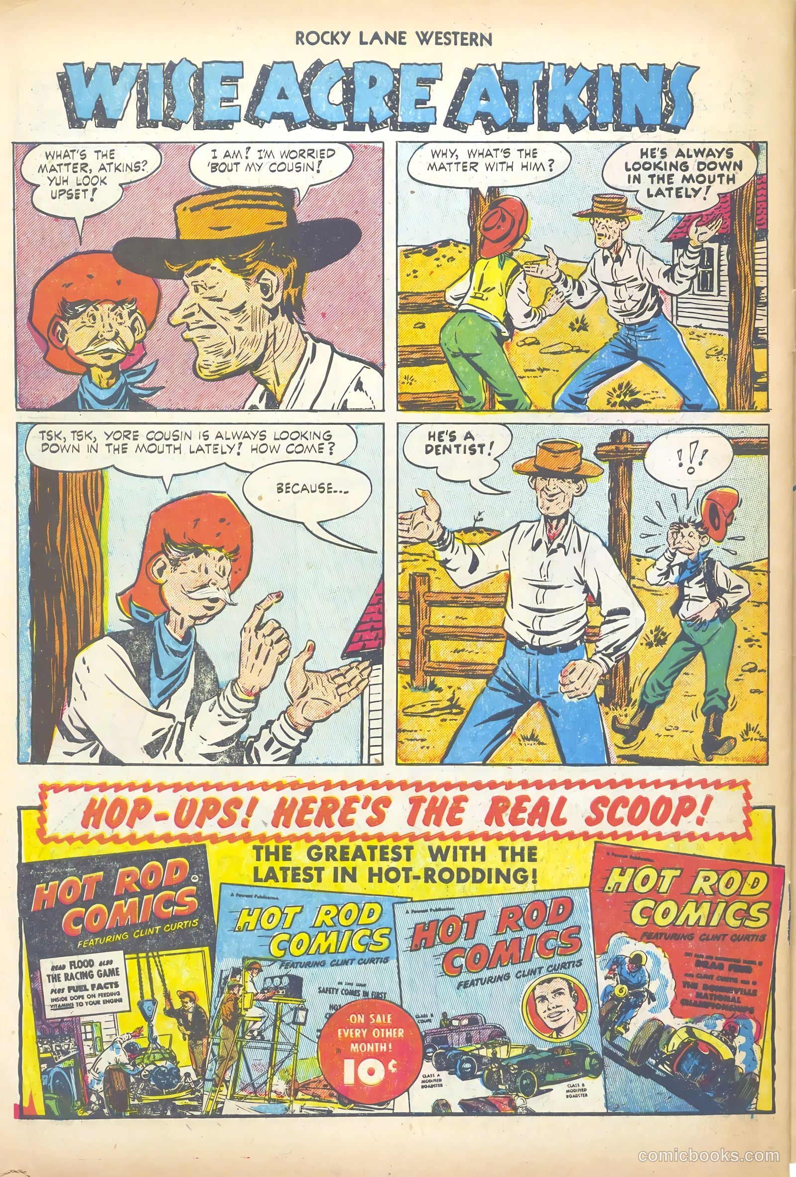 Rocky Lane Western #44 — page 34 of 36