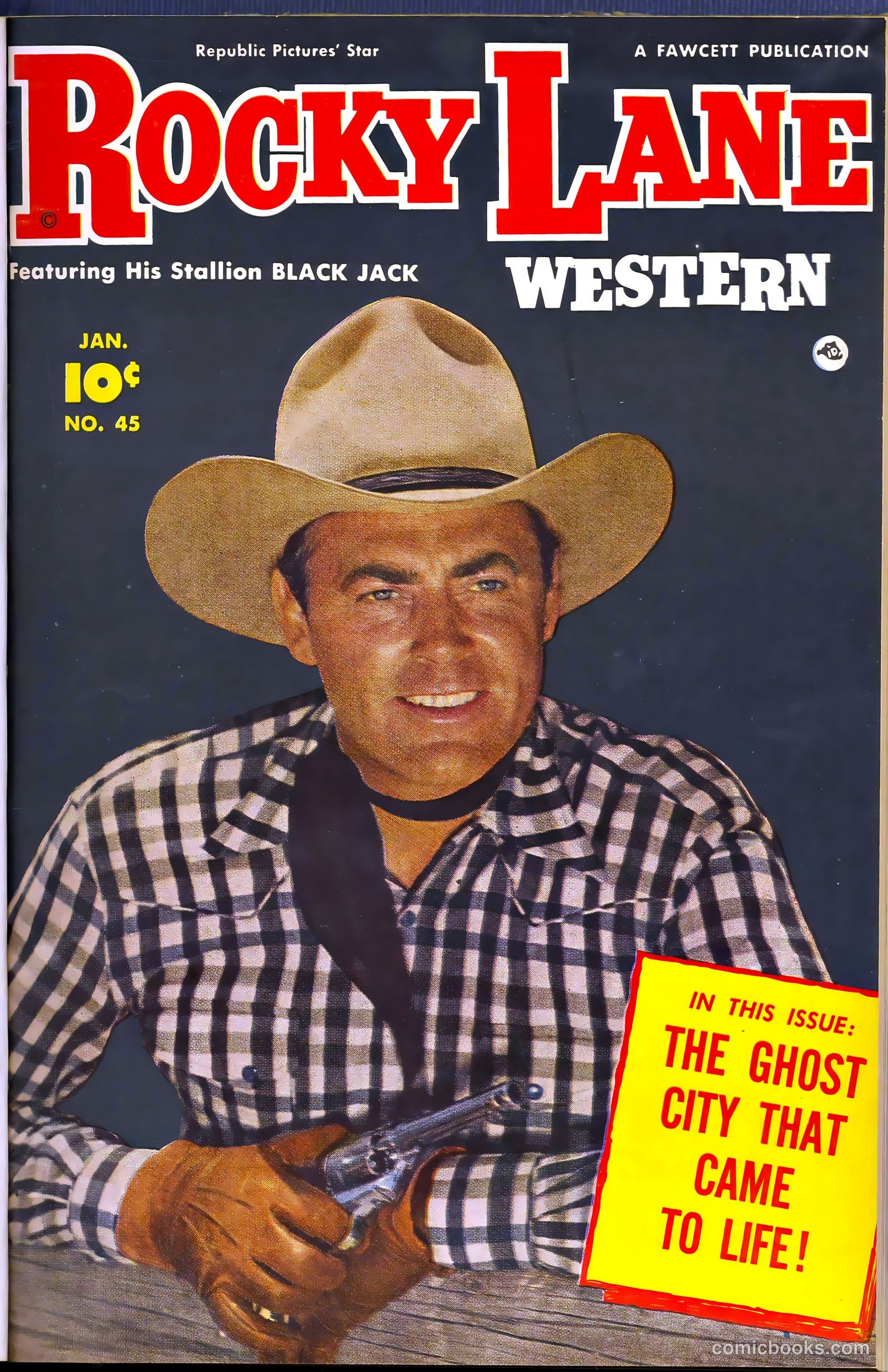 Rocky Lane Western #45 — page 1 of 37