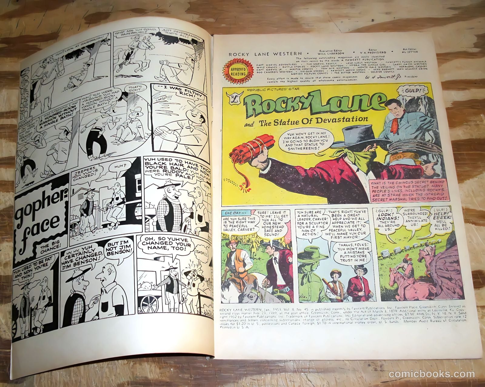Rocky Lane Western #45 — page 3 of 37