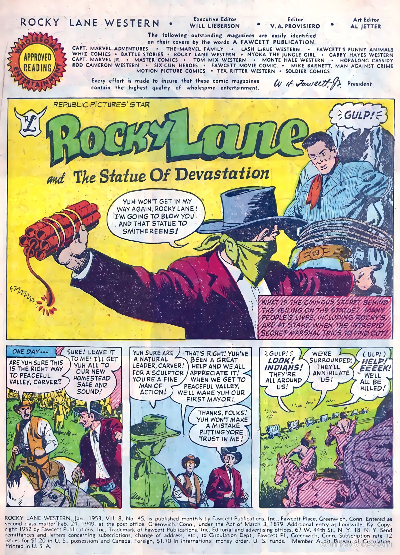 Rocky Lane Western #45 — page 4 of 37
