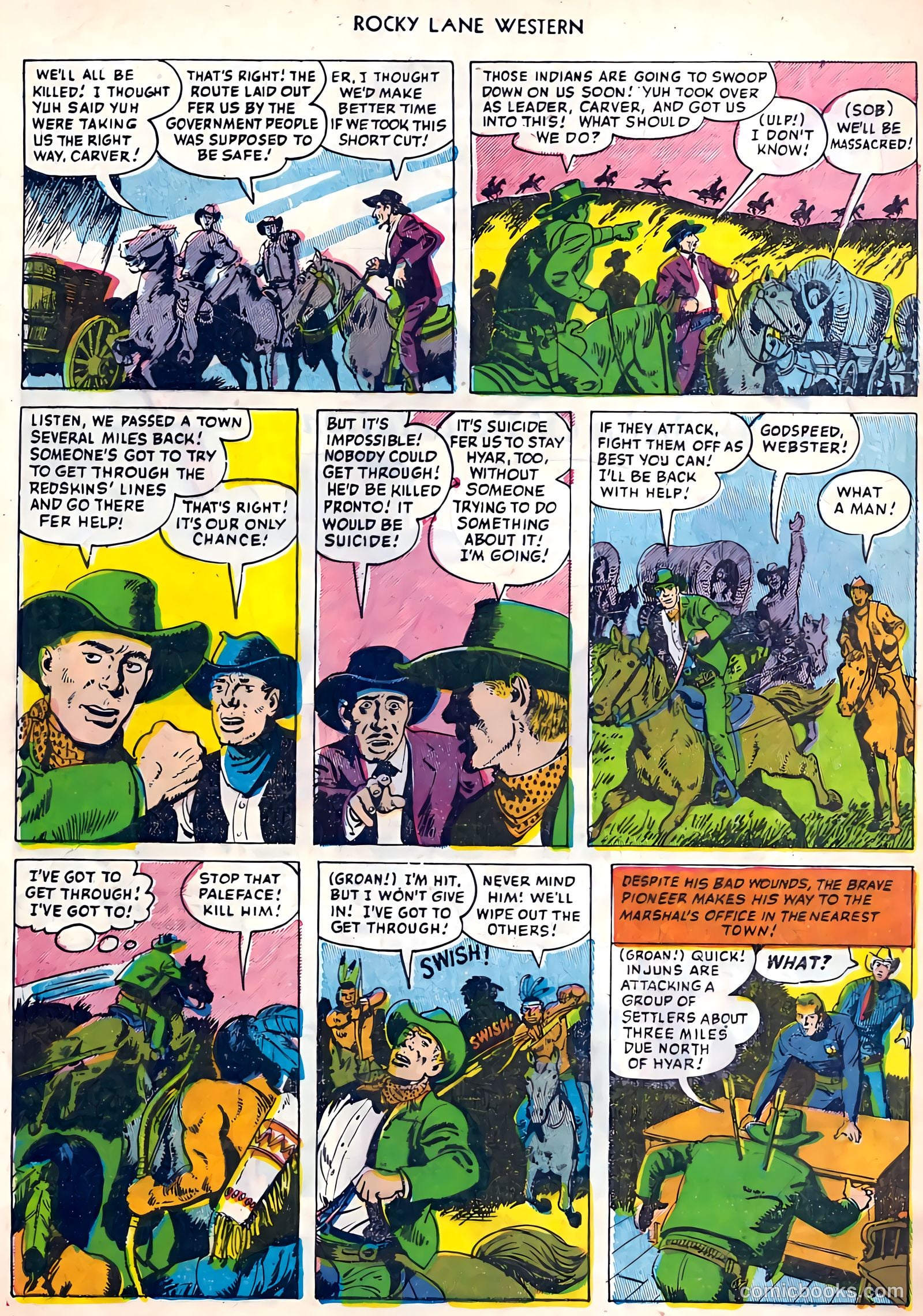 Rocky Lane Western #45 — page 5 of 37