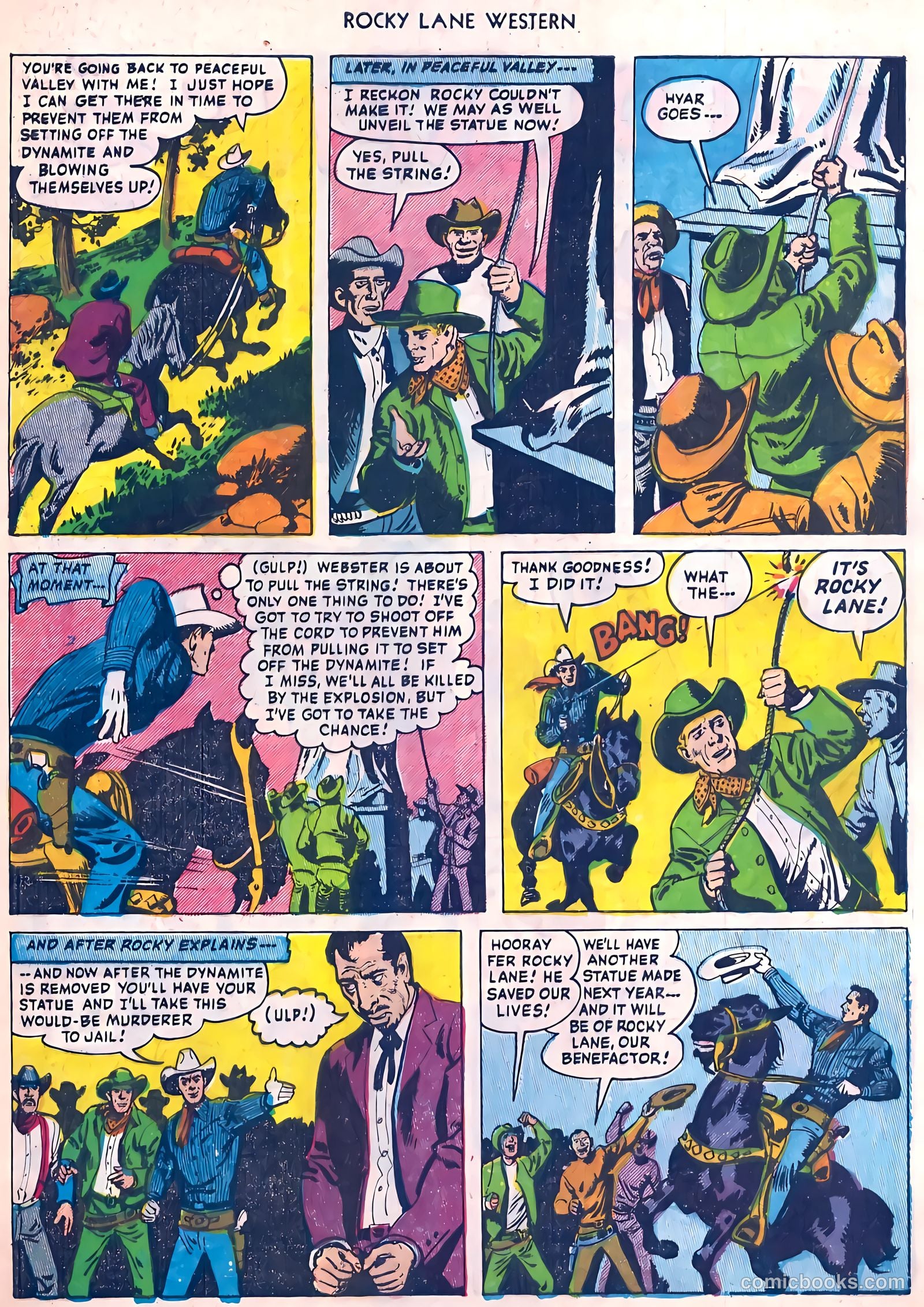 Rocky Lane Western #45 — page 10 of 37