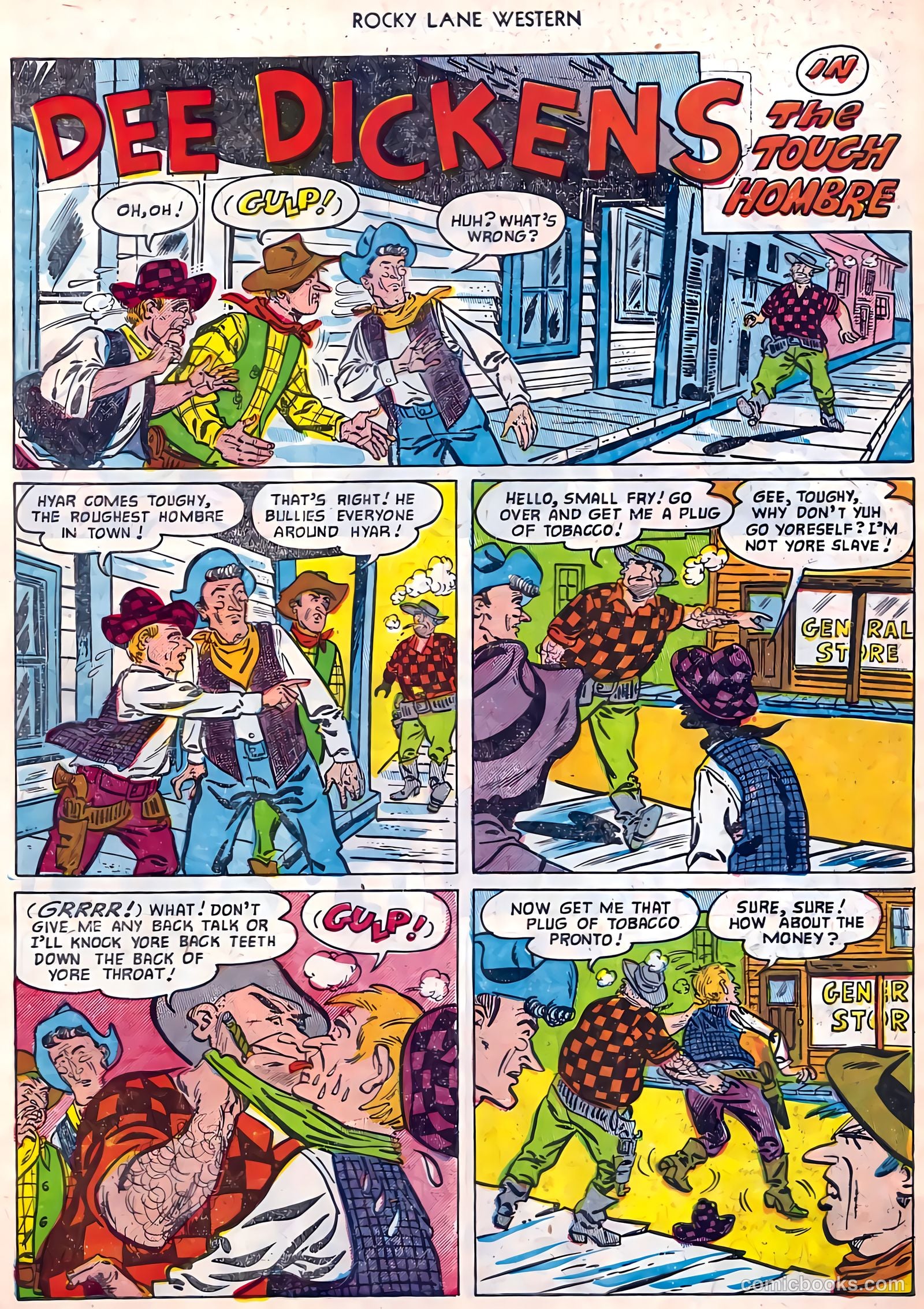 Rocky Lane Western #45 — page 11 of 37