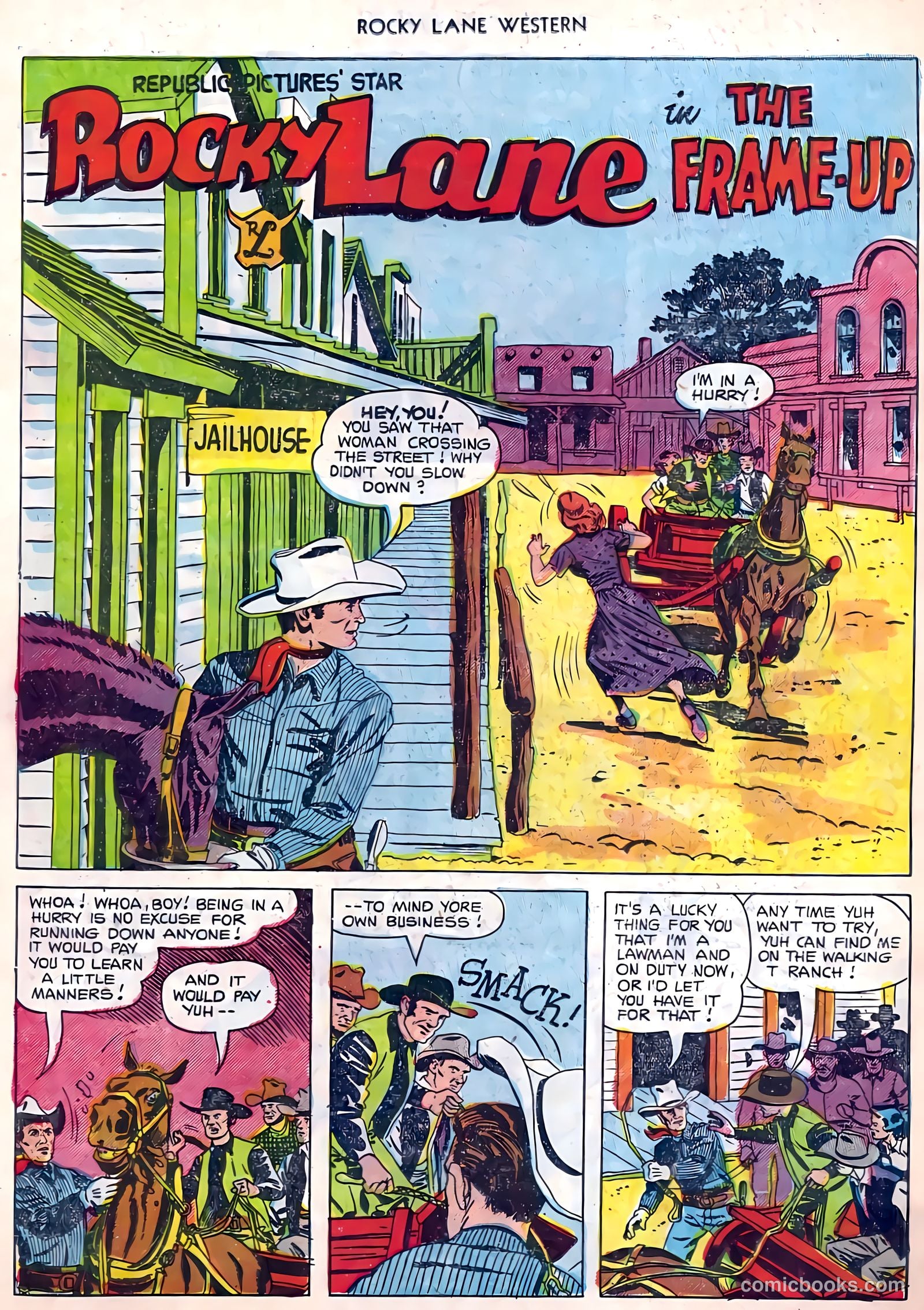Rocky Lane Western #45 — page 15 of 37
